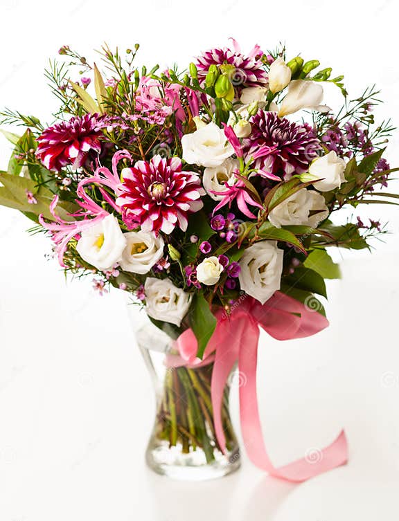 Bouquet of flowers stock photo. Image of heart, decoration - 34715776