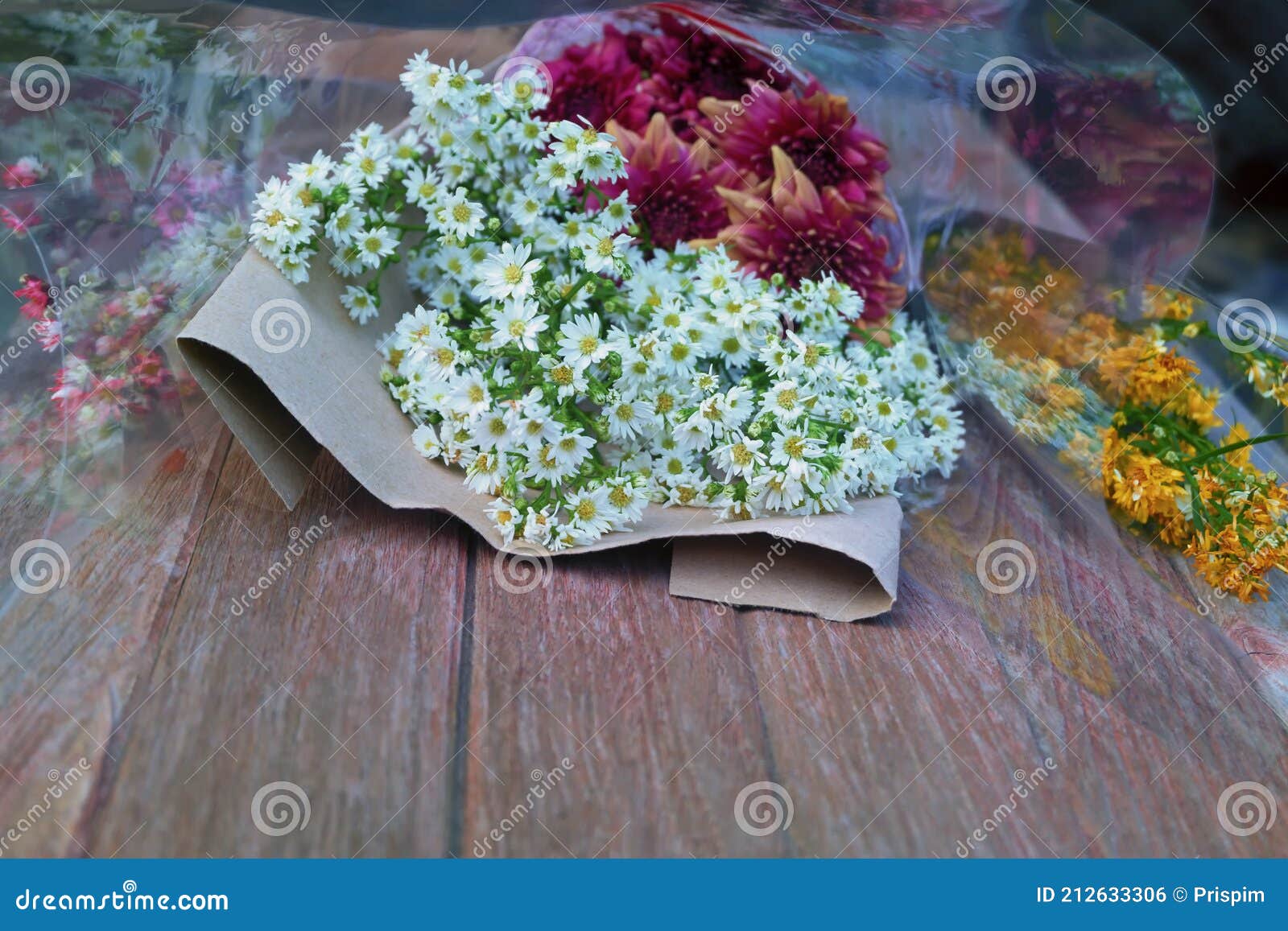 Bouquets of Flowers To Congratulate Stock Photo Image of blossom