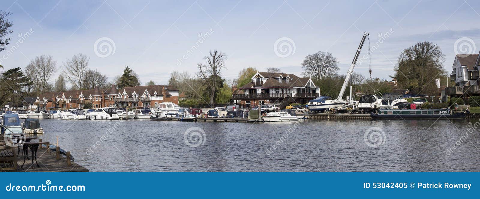 Bourne End Marina on Thames Editorial Image Image of boats, marina