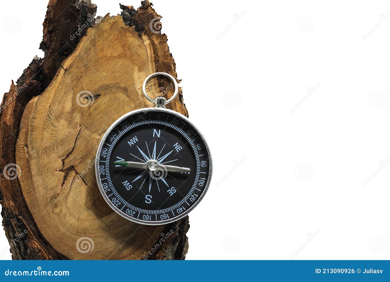 Boussole Ronde Sur Le Fond En Bois Naturel Comme Le Symbole Du Tourisme  Avec La Boussole Photo stock - Image du avec, extérieur: 213090926