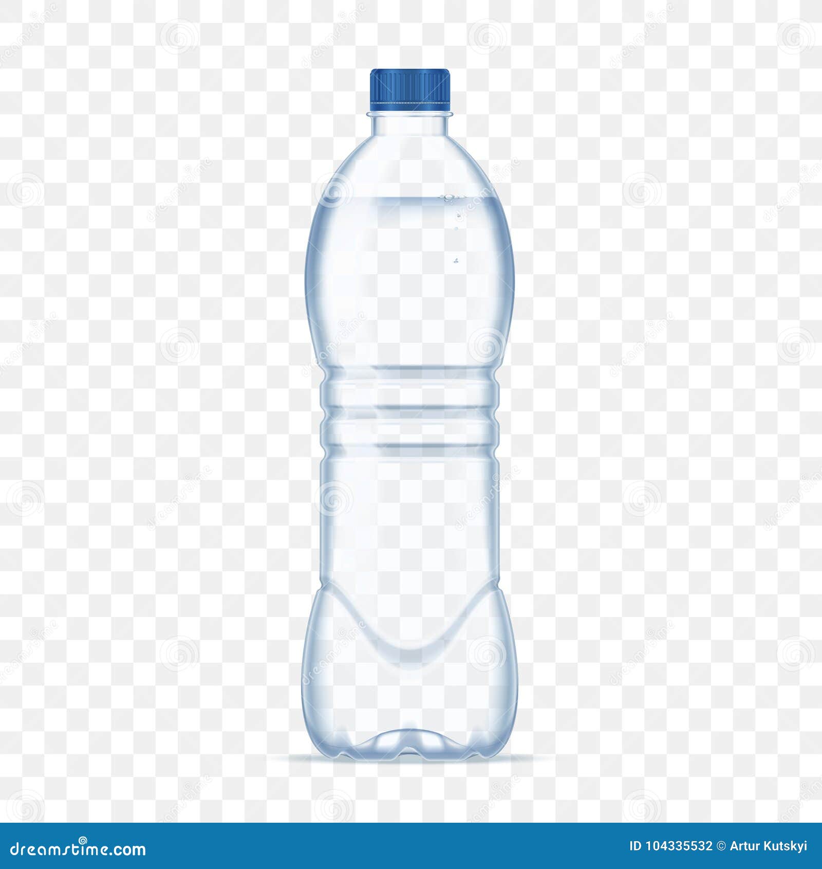 L'eau Transparente éclabousse Autour D'une Bouteille En Plastique Avec De L' eau Minéral Illustration de Vecteur - Illustration du frais, bouteille:  82254894