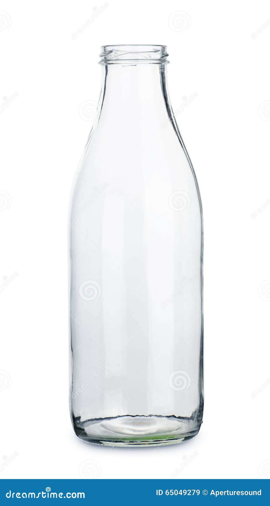 Bouteille Transparente Vide Image stock - Image du conteneur, alcool:  65049279