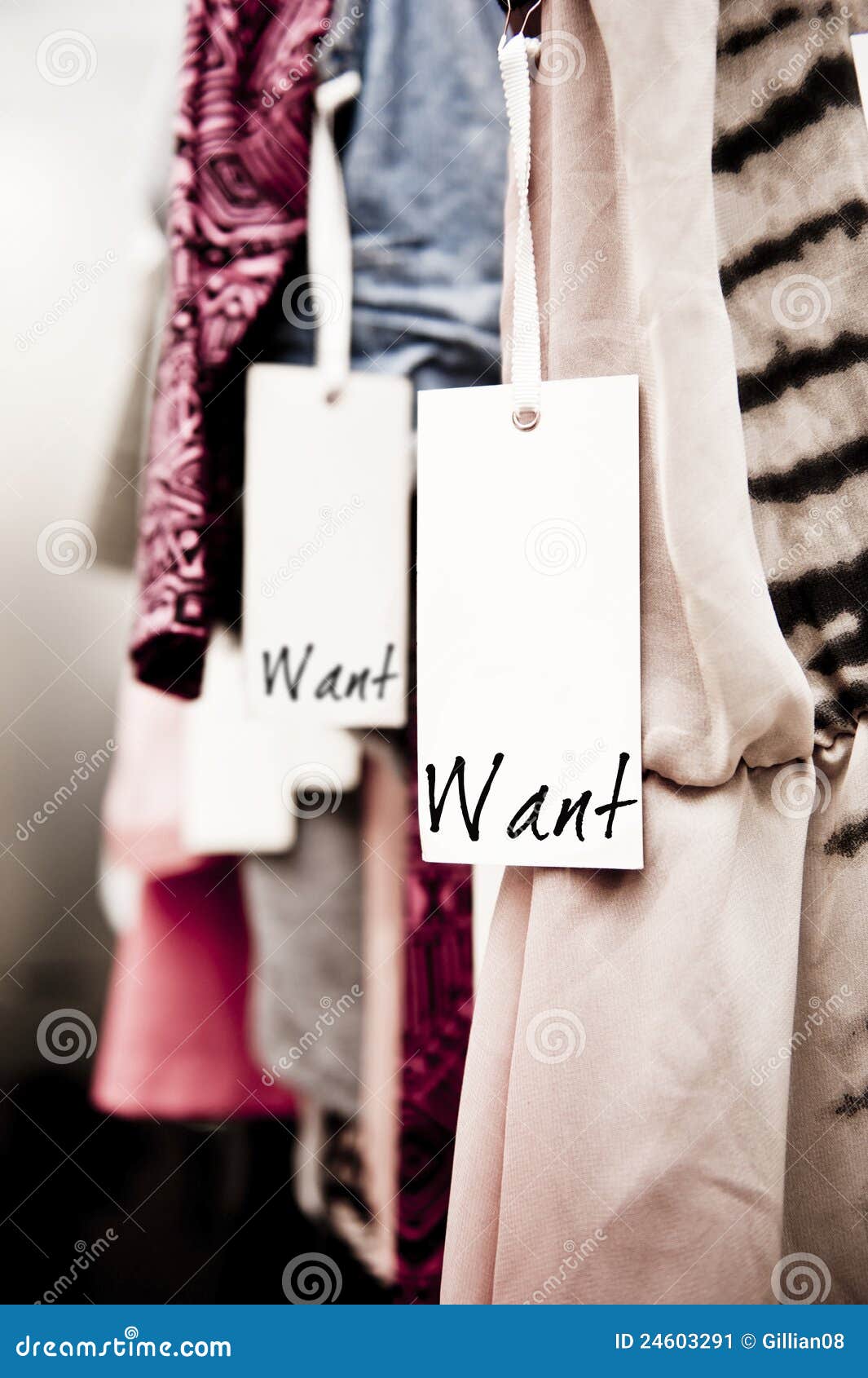 Boutique clothes, want! stock image. Image of fashion 24603291