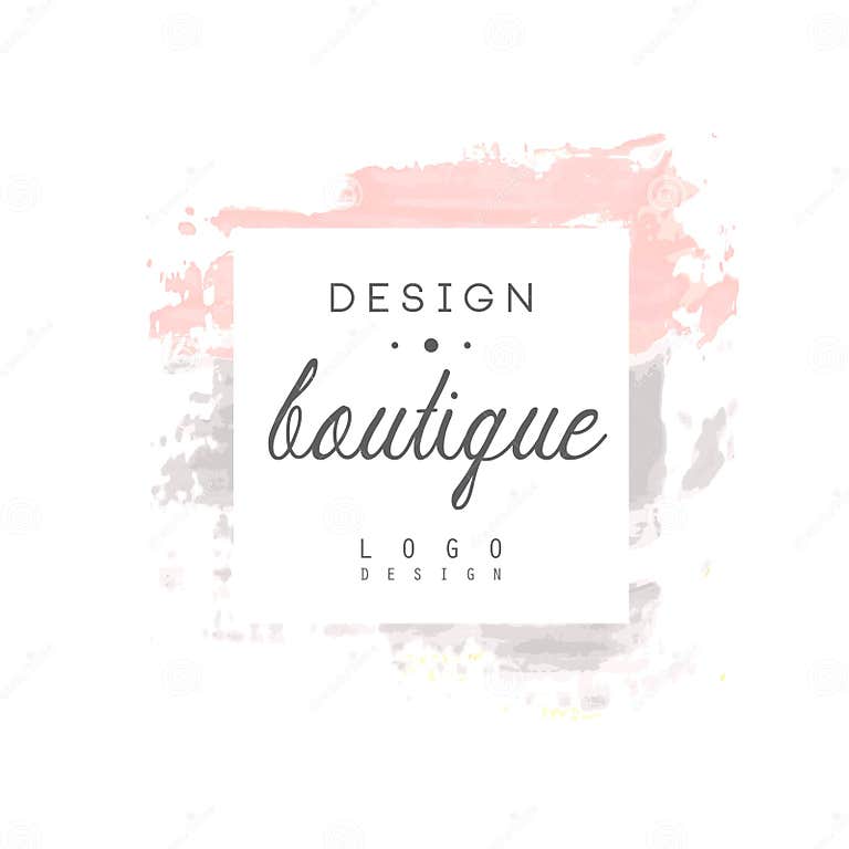 Boutique Design Logo, Badge for Fashion Clothes Shop, Beauty Salon ...
