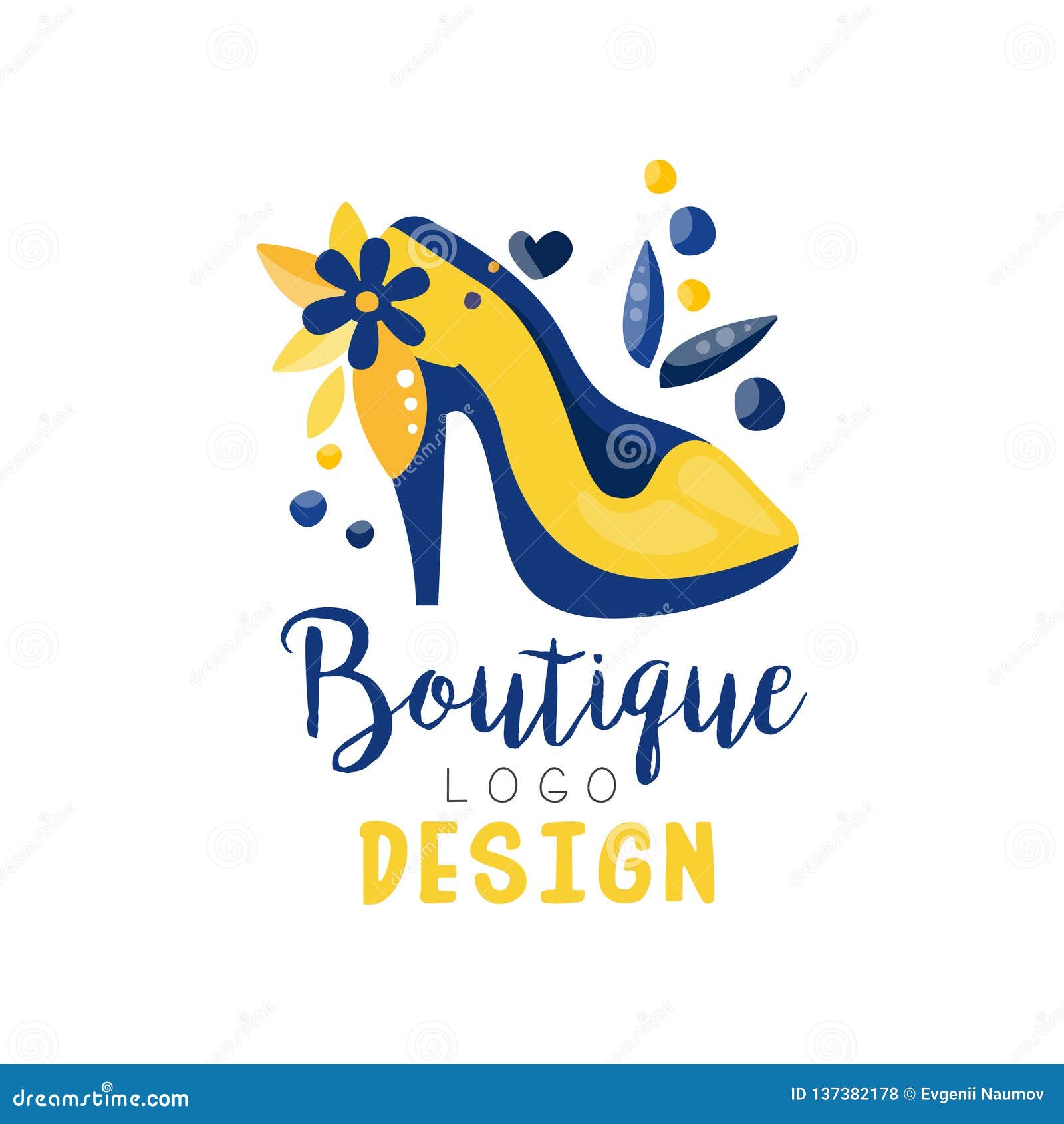 Boutique Logo Design, Fashion Clothes Shop, Store, Salon Label Vector  Illustration Stock Vector - Illustration of color, clothes: 137382178