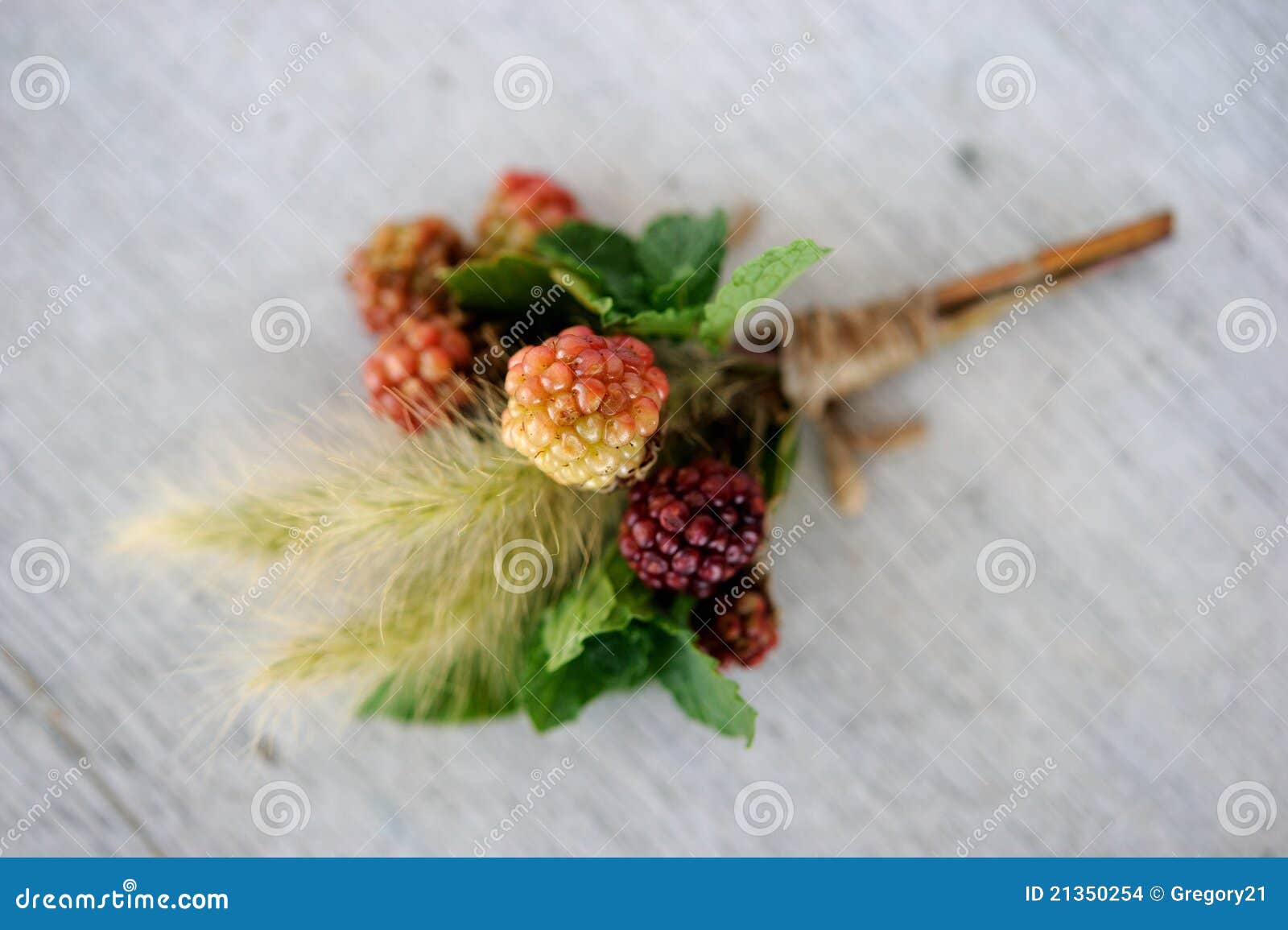 Image d'un boutonniere créativement conçu