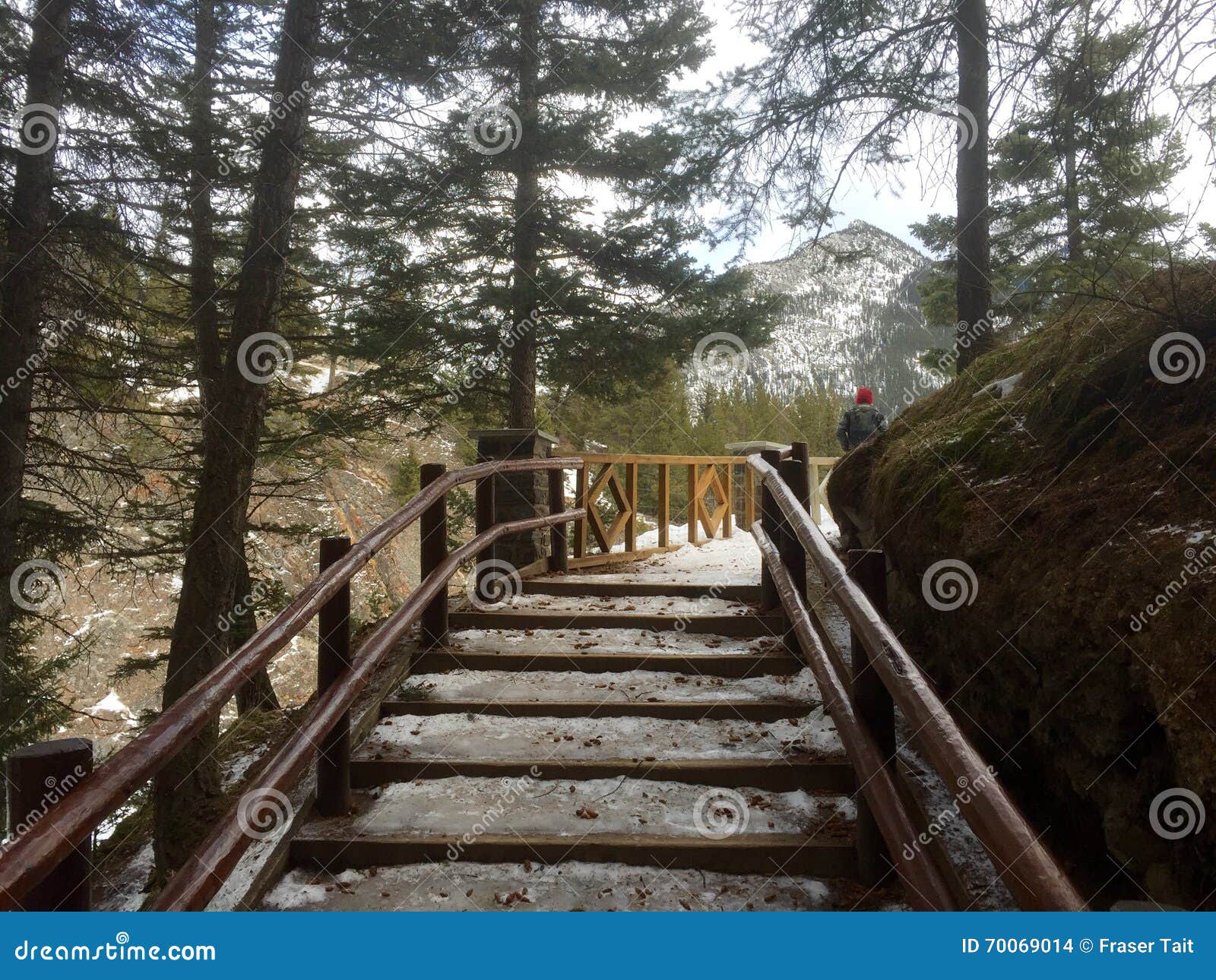 Bow Falls Trail stock photo. Image of falls, banff, outskirts 70069014