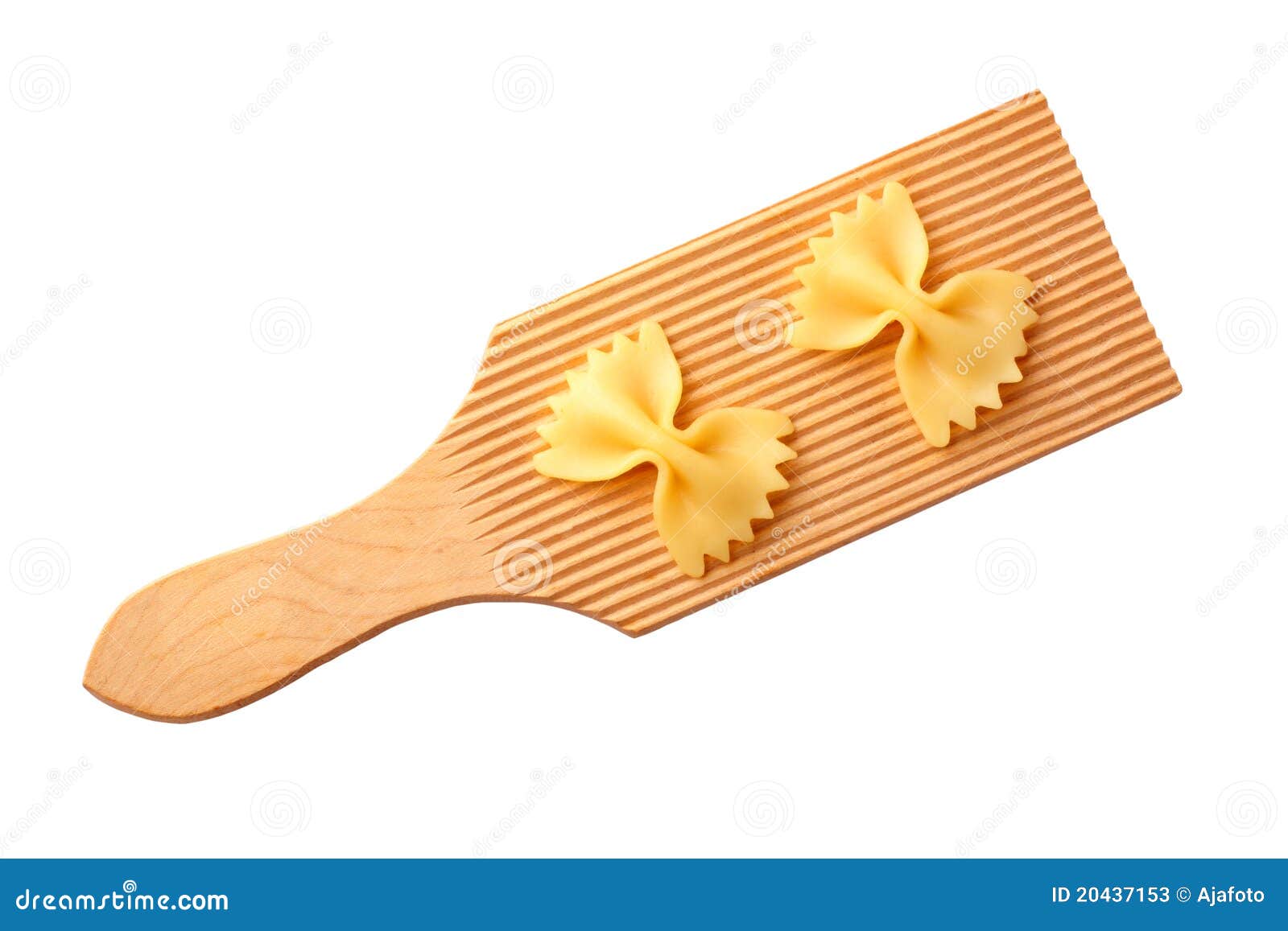 Bow tie pasta stock image. Image of italian, white, overhead 20437153