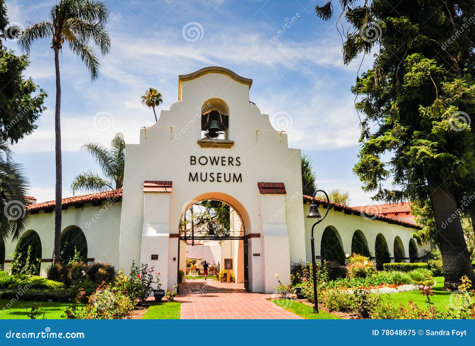 Bowers Museum - Santa Ana, CA - Orange County Stock Image - Image of