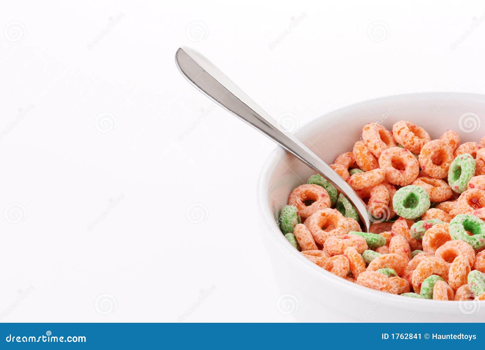 Bowl of cereal stock image. Image of bowl, white, food 1762841