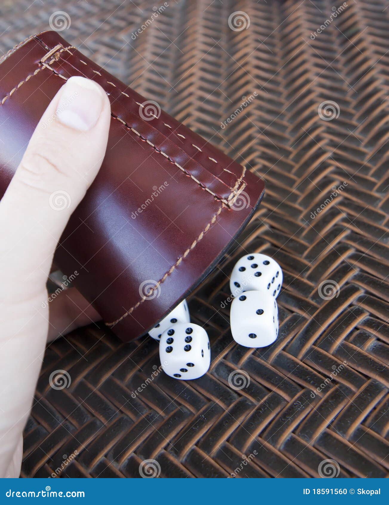 Bowl and dice stock photo. Image of game, bowl, play 18591560