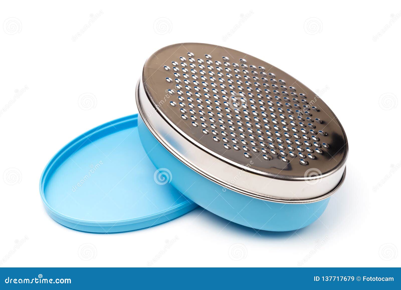 Bowl with Food Grater Isolated on White Stock Image Image of healthy