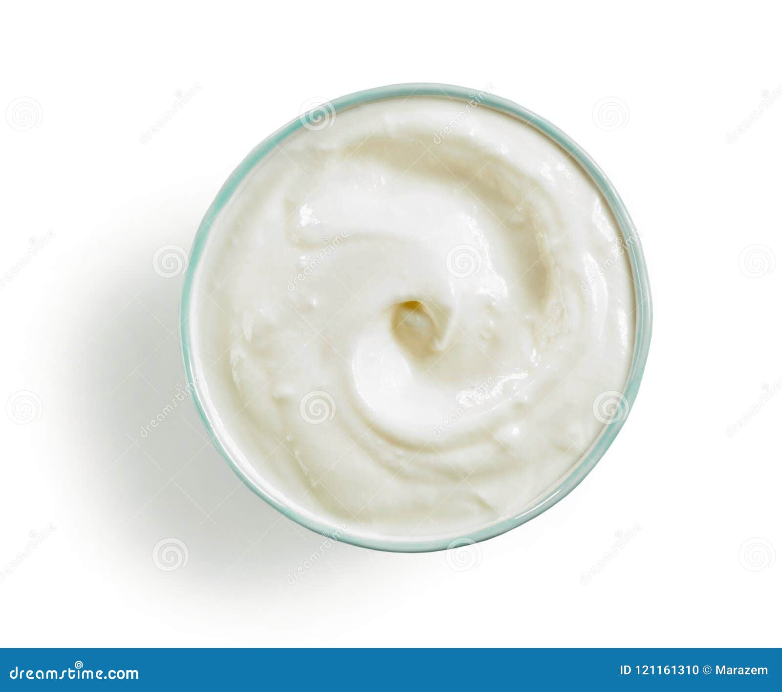Bowl of greek yogurt stock photo. Image of cheese, healthy - 121161310