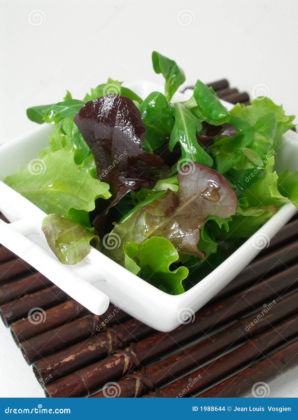A bowl of green salad 2 stock photo. Image of food, leaves 1988644