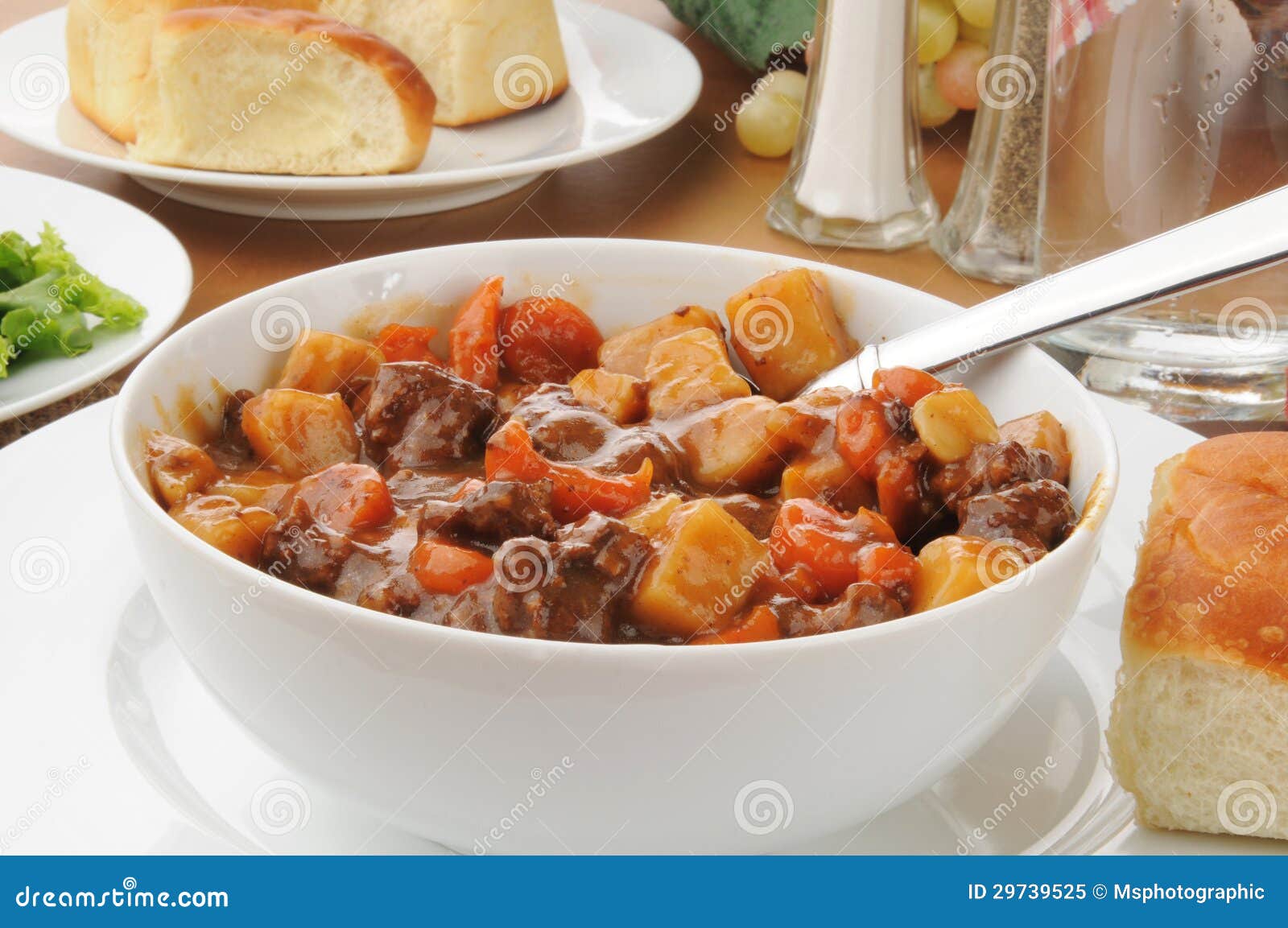 Bowl of beef stew stock image. Image of beef, nutritious 29739525
