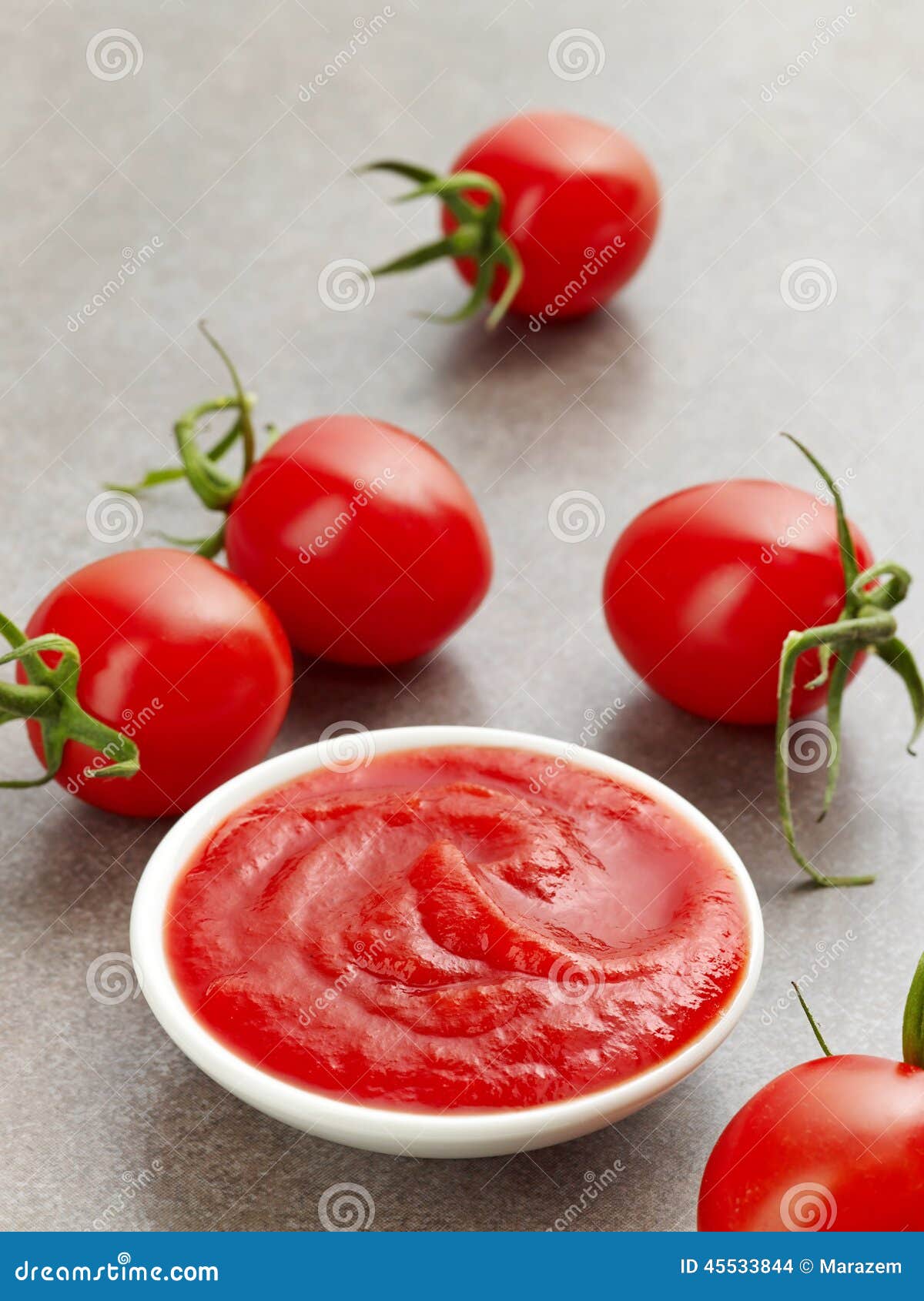 Bowl of Ketchup or Tomato Sauce Stock Photo Image of studio, diet