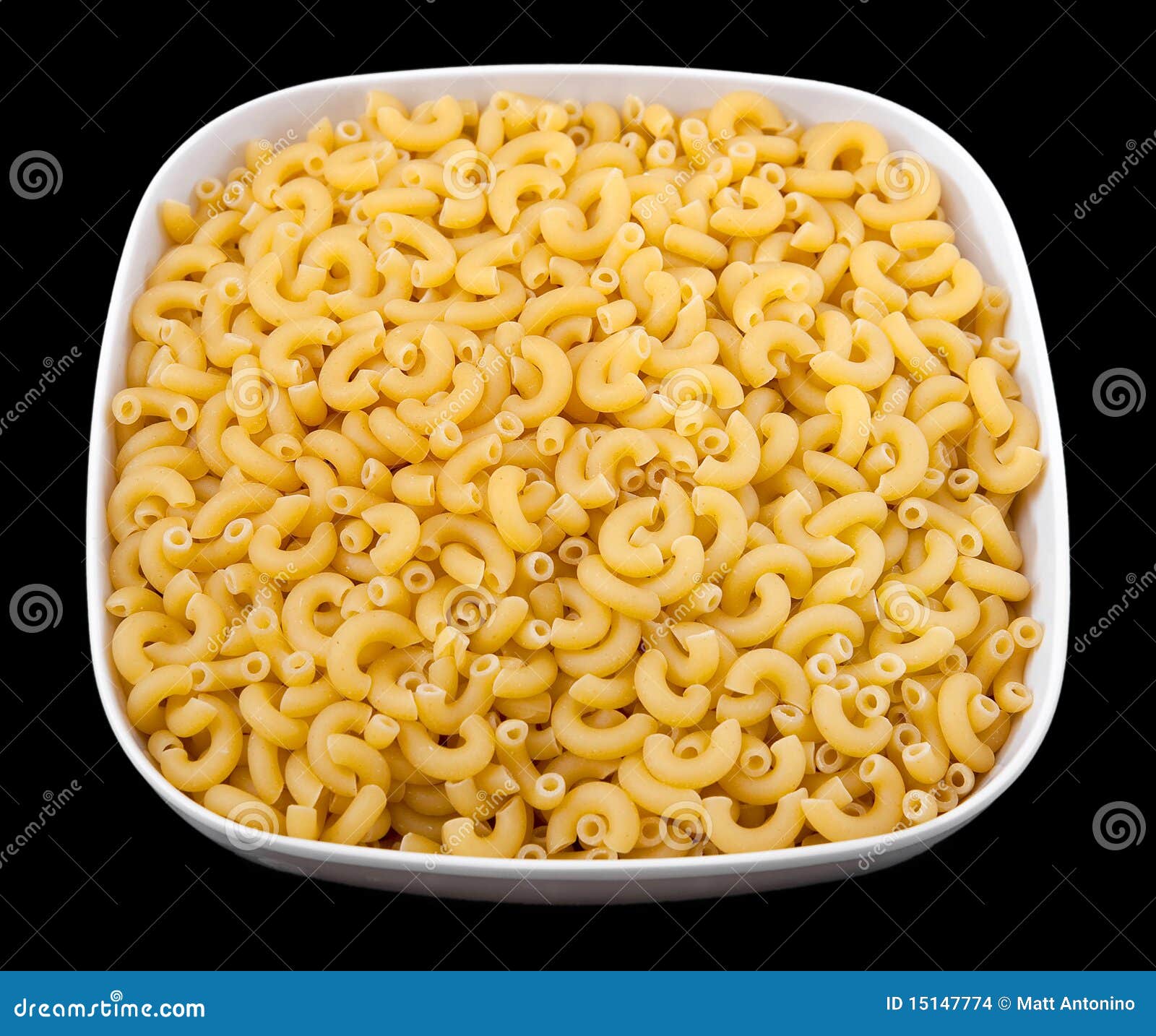 Bowl of macaroni stock photo. Image of dinner, fresh 15147774