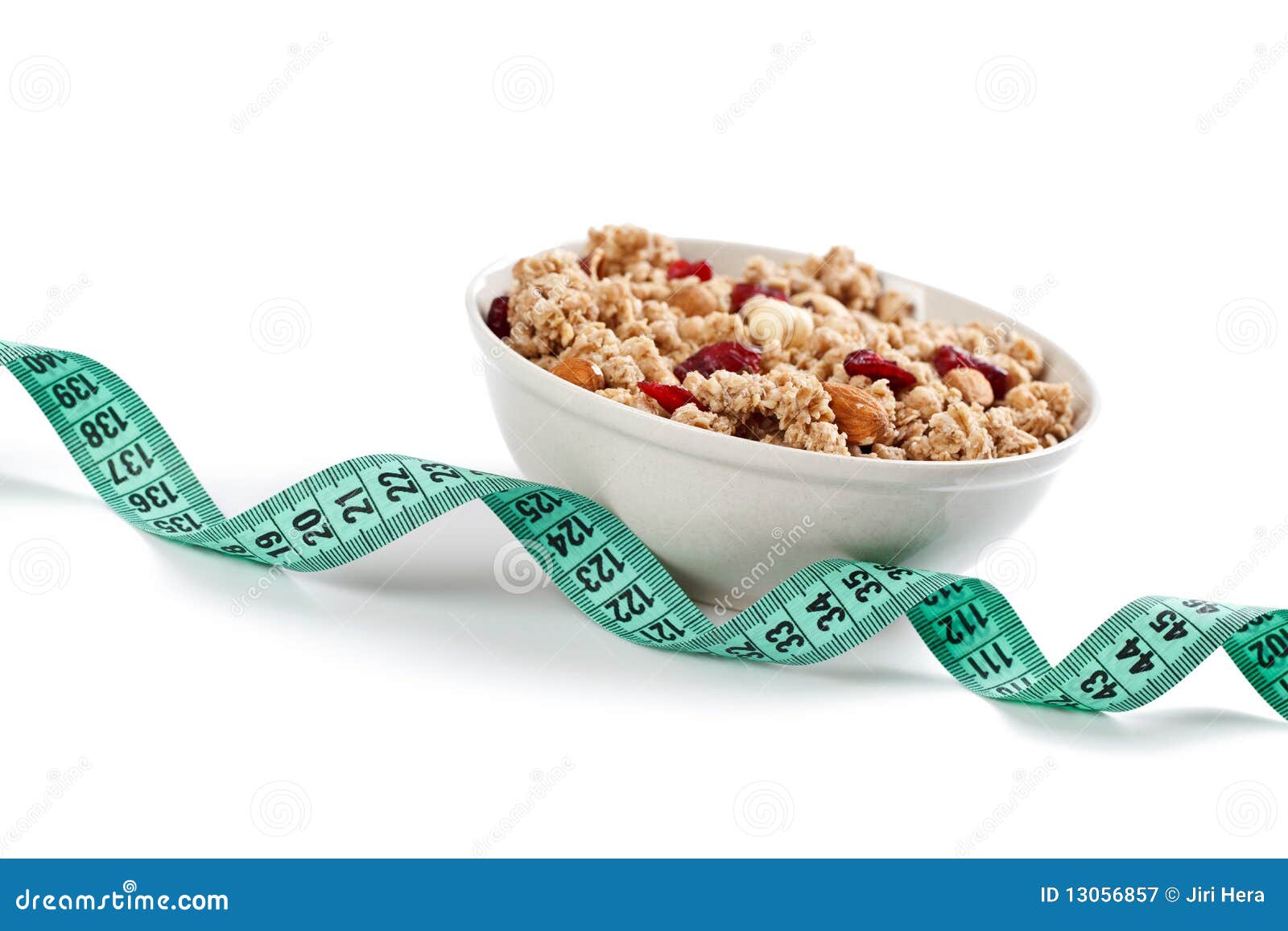 Bowl of muesli stock image. Image of lifestyle, health 13056857