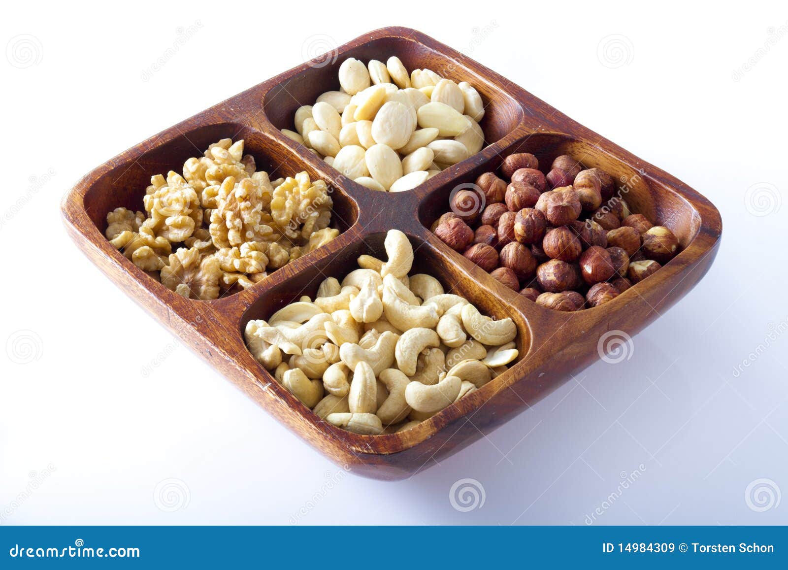 Bowl with nuts stock image. Image of snacks, composition 14984309
