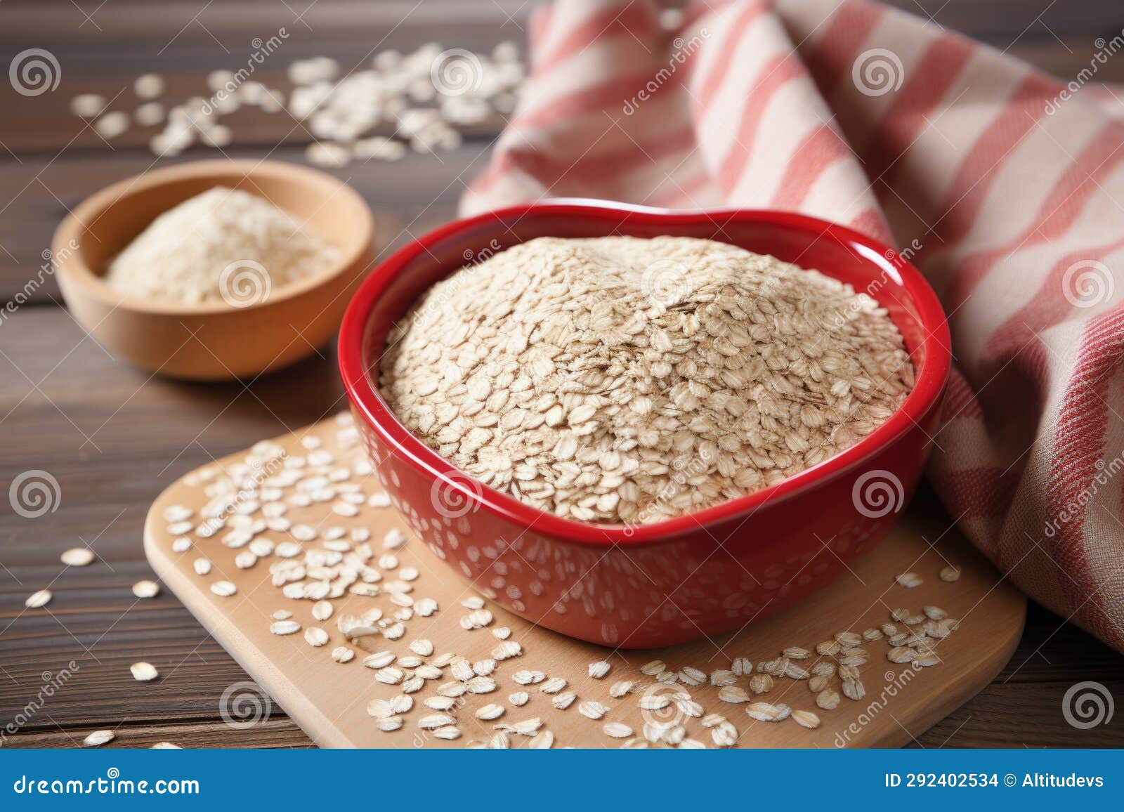 Bowl of Oatmeal Indicating Heartfriendly Diet Stock Photo Image of