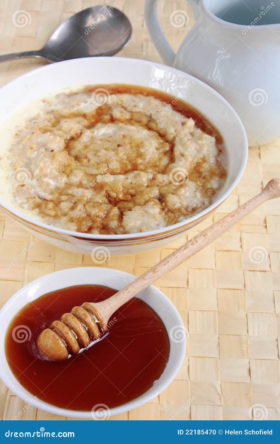 A Bowl Of Porridge With Honey Stock Photo Image Of Oats Food 22185470 a-bowl-of-porridge-with-honey-stock-photo-image-of-oats-food-22185470
