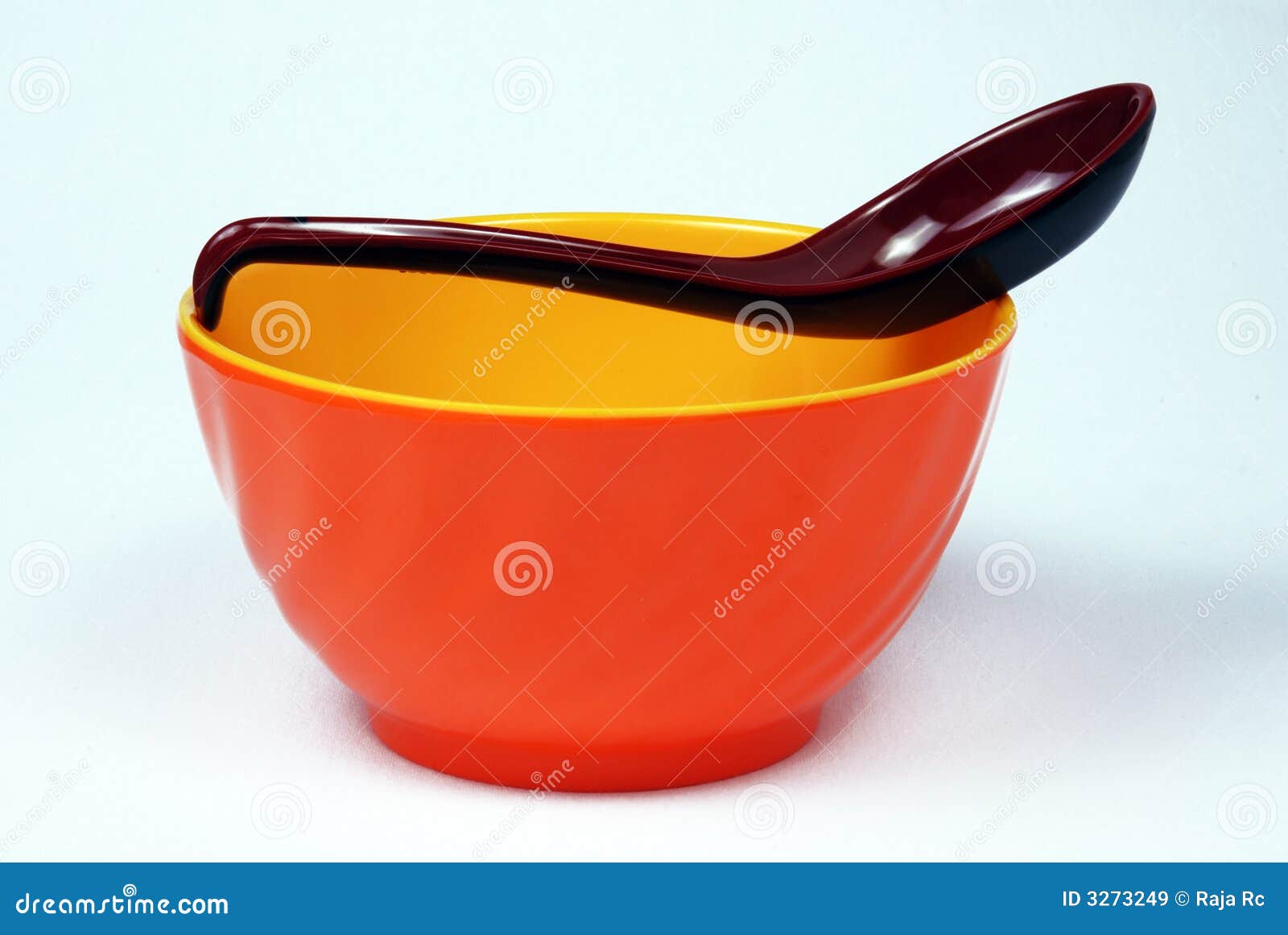 Bowl with spoon stock image. Image of liquid, bowl, home 3273249