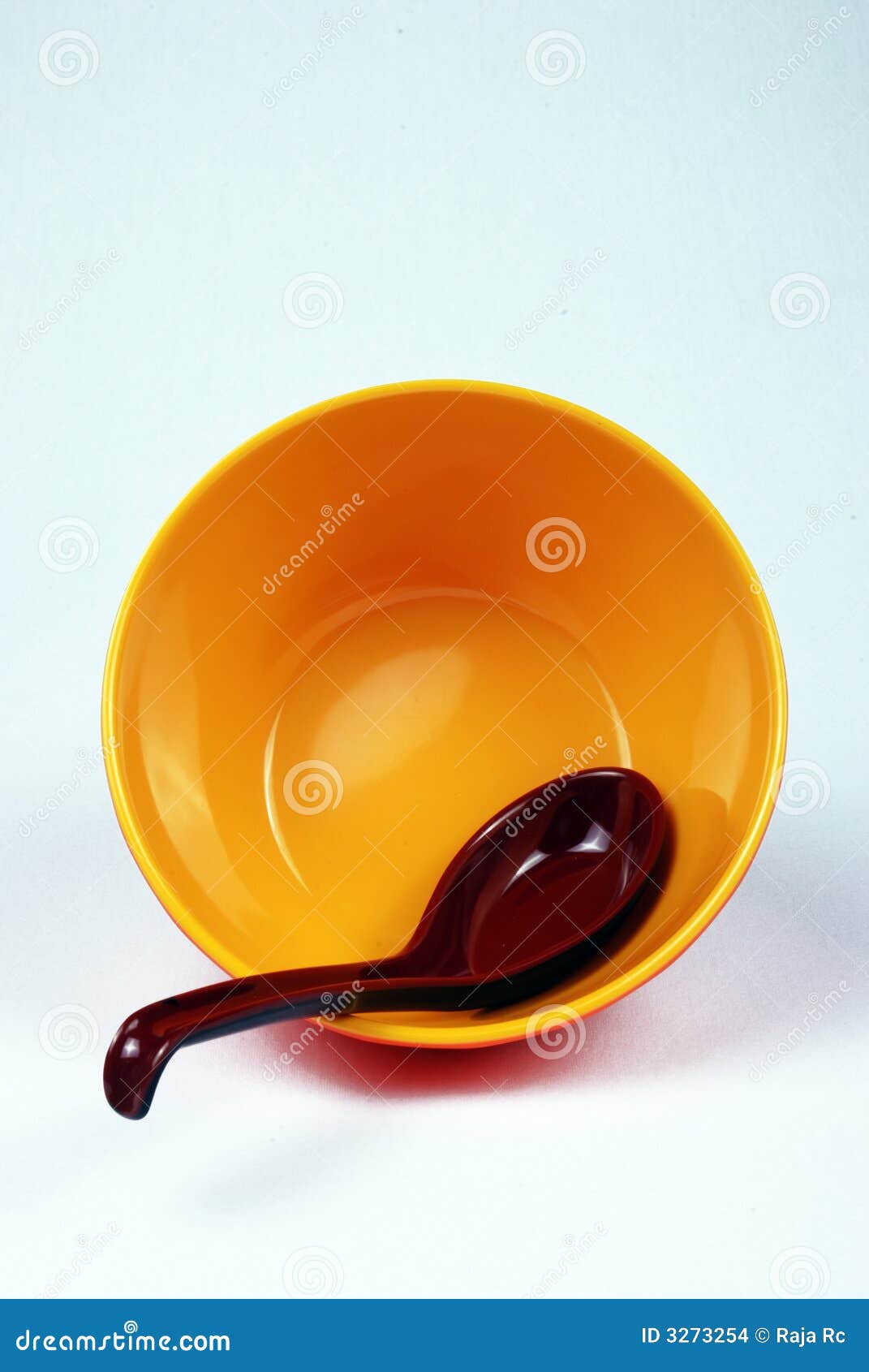 Bowl with spoon stock photo. Image of dinner, diet, chinese 3273254