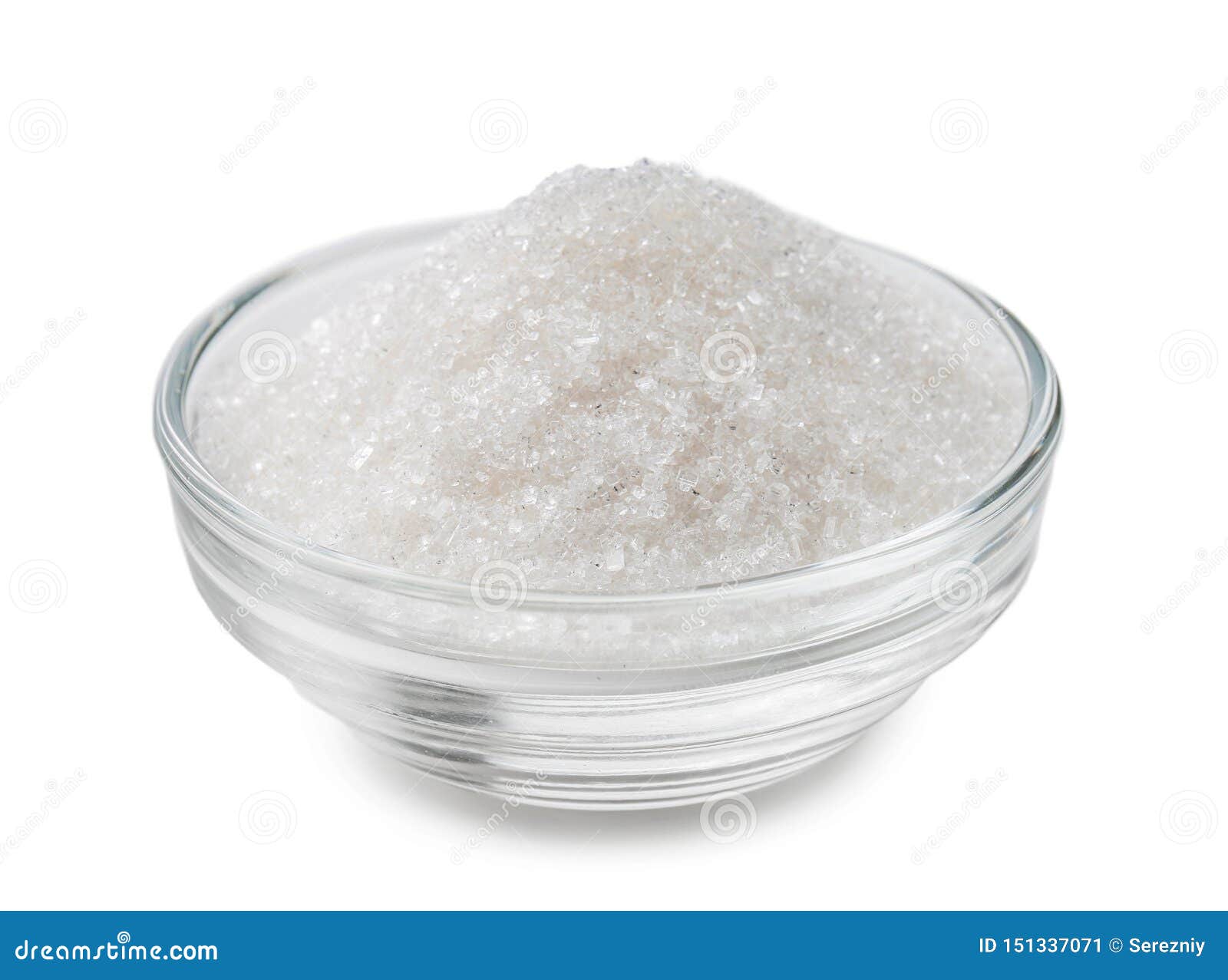 Sugar Bowl With Cubes Of White Cane Sugar And Sugartongs. Table