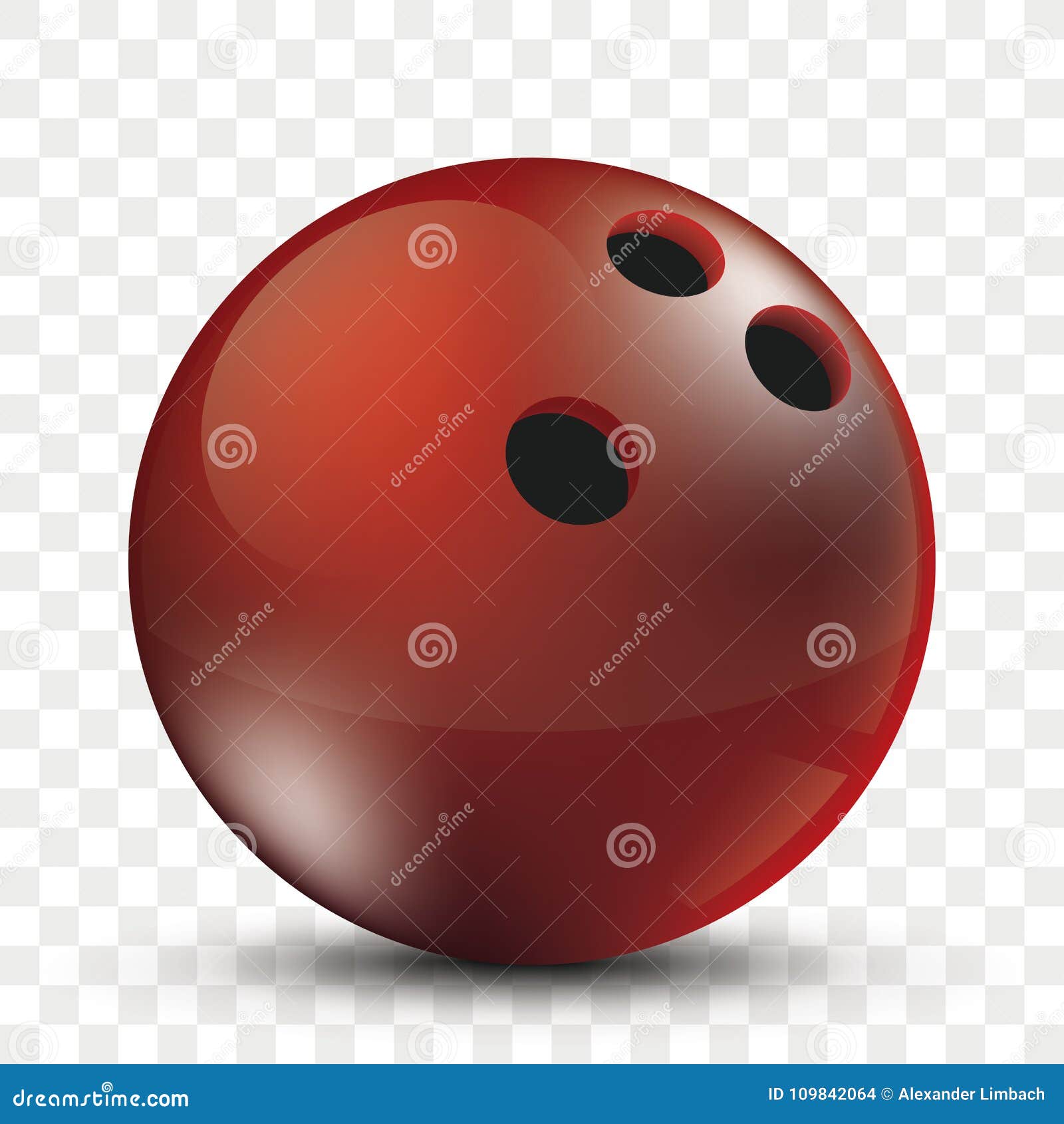 Bowling Ball Transparent stock vector. Illustration of hobby 109842064