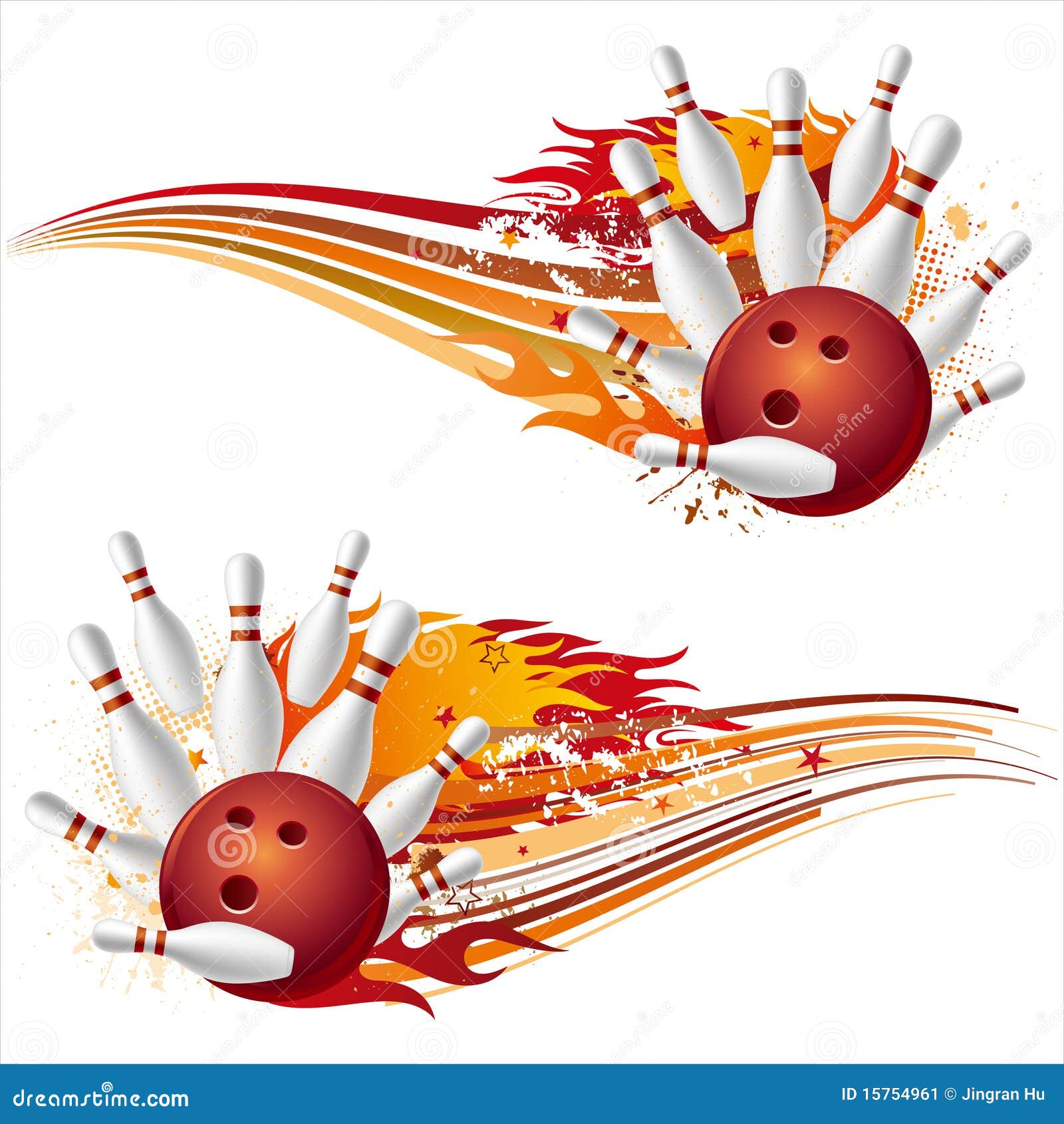 bowling border clipart