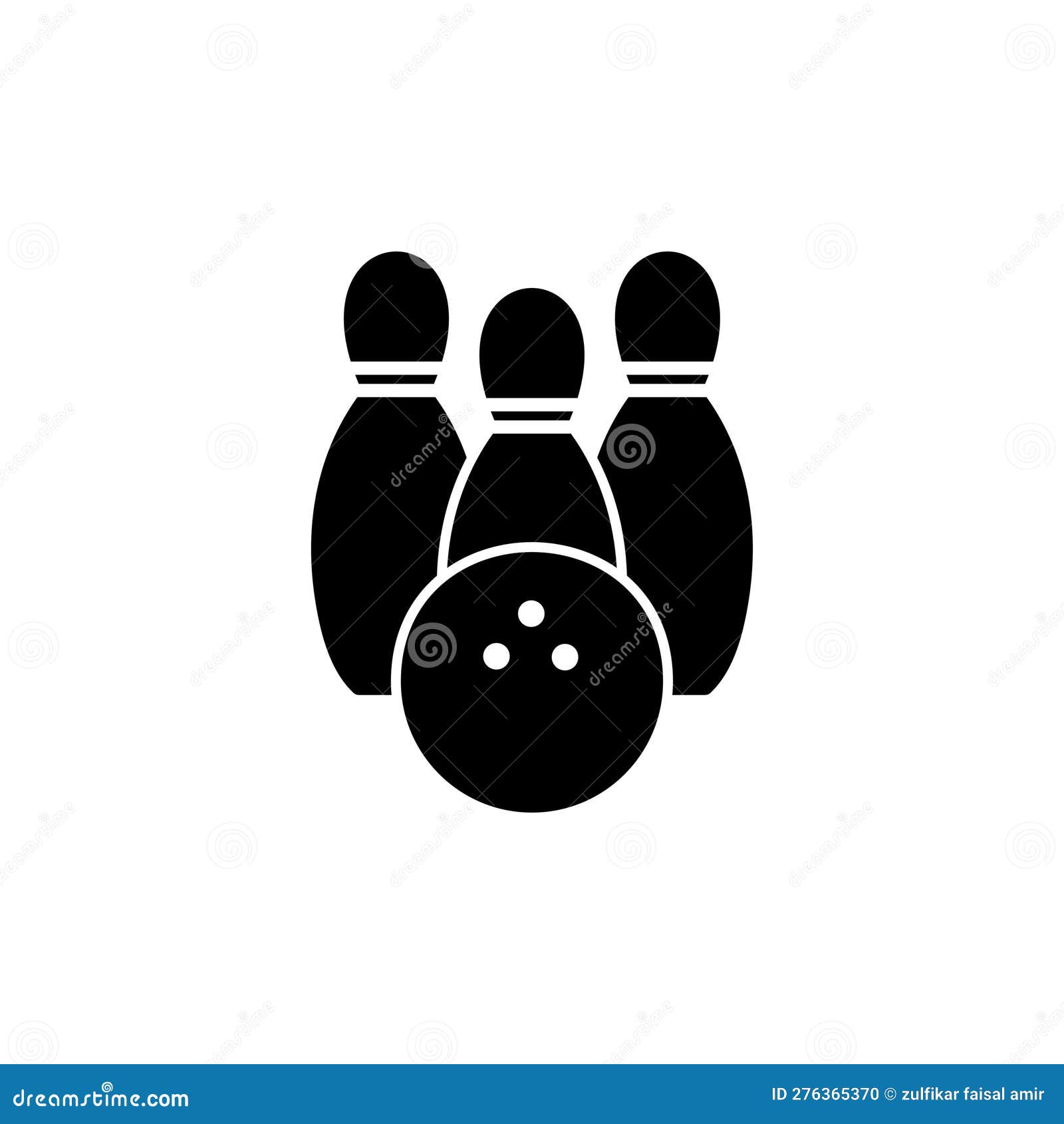 Bowling Icon . Bowling Ball and Pin Icon. Bowling Pins with Ball Icon