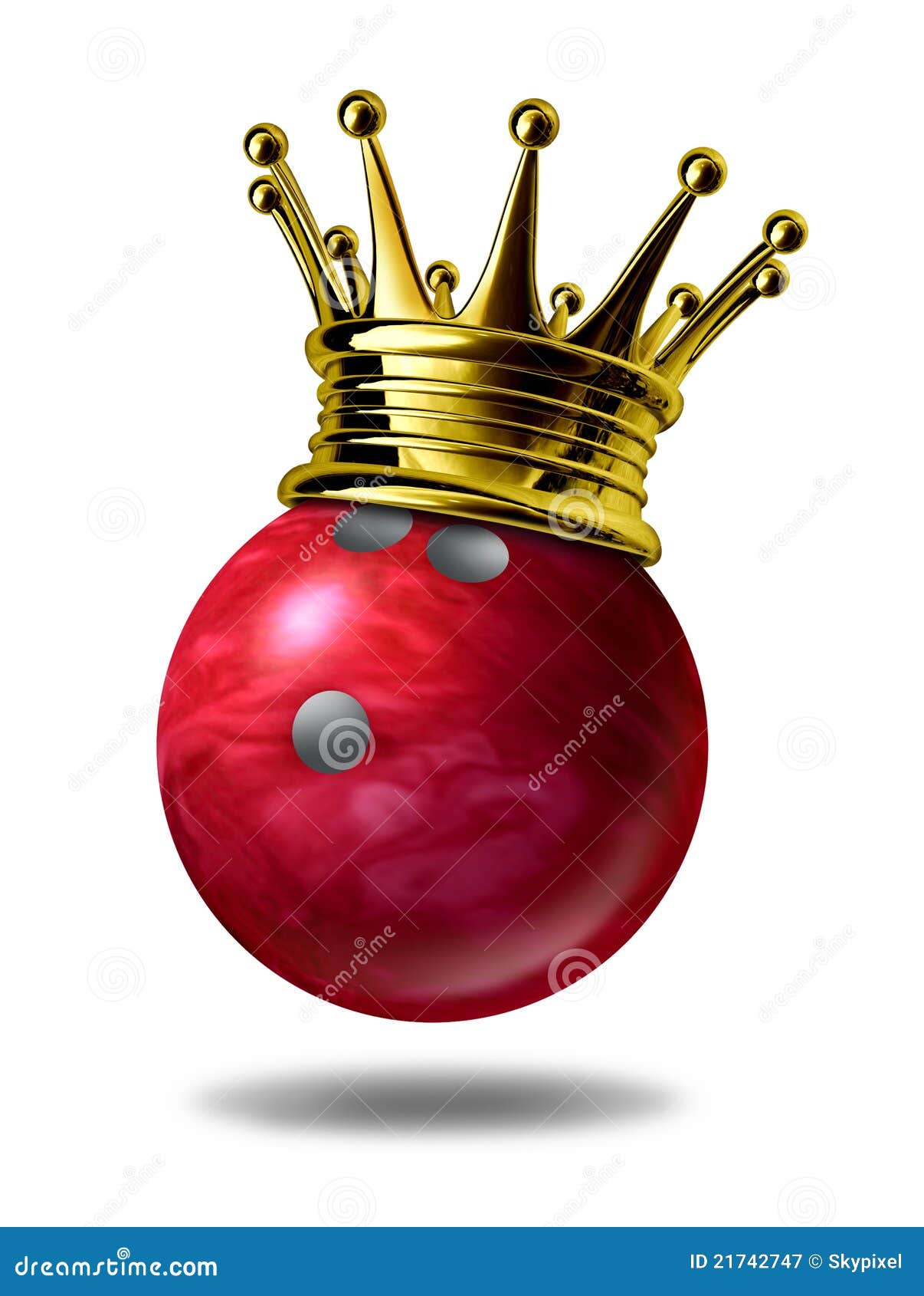 Bowling King Champion Royalty Free Stock Photography Image 21742747