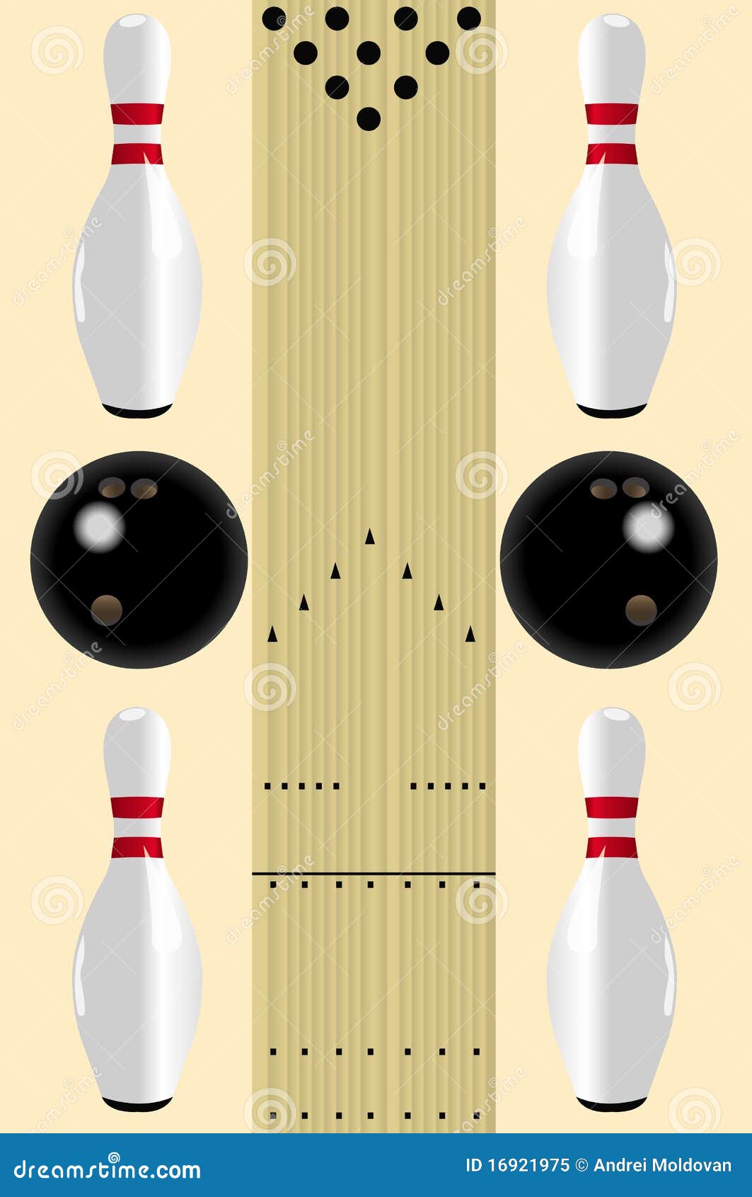bowling lane diagram