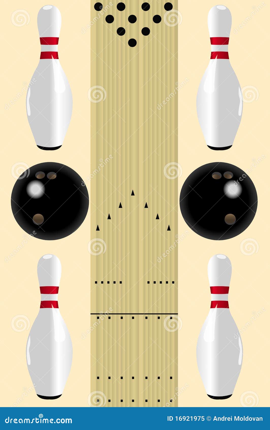 Bowling Pin Chart