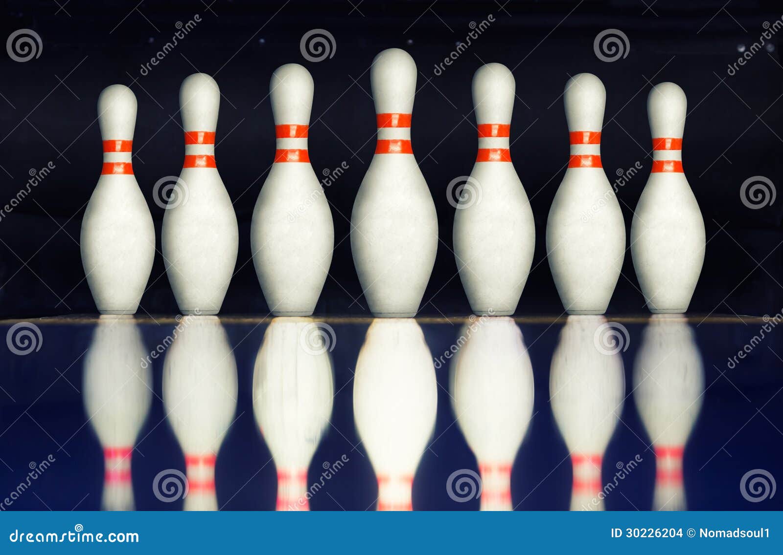 Bowling pins stock photo. Image of multi, objects, competitive 30226204