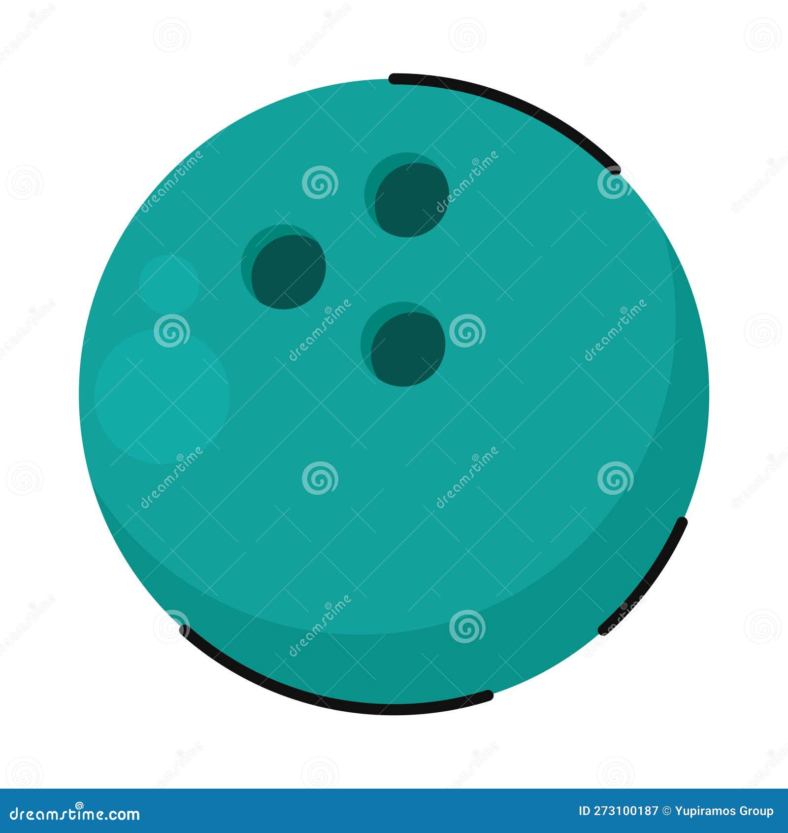 Bowling sport ball stock vector. Illustration of competition 273100187