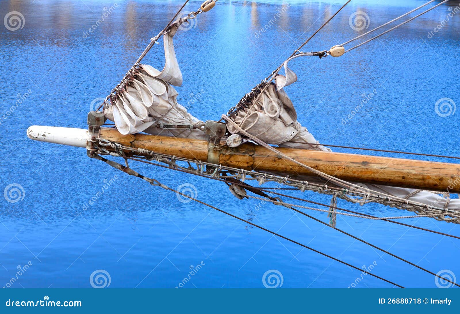 Bowsprit of a Sailing Vessel Stock Photo Image of sailing, large 26888718