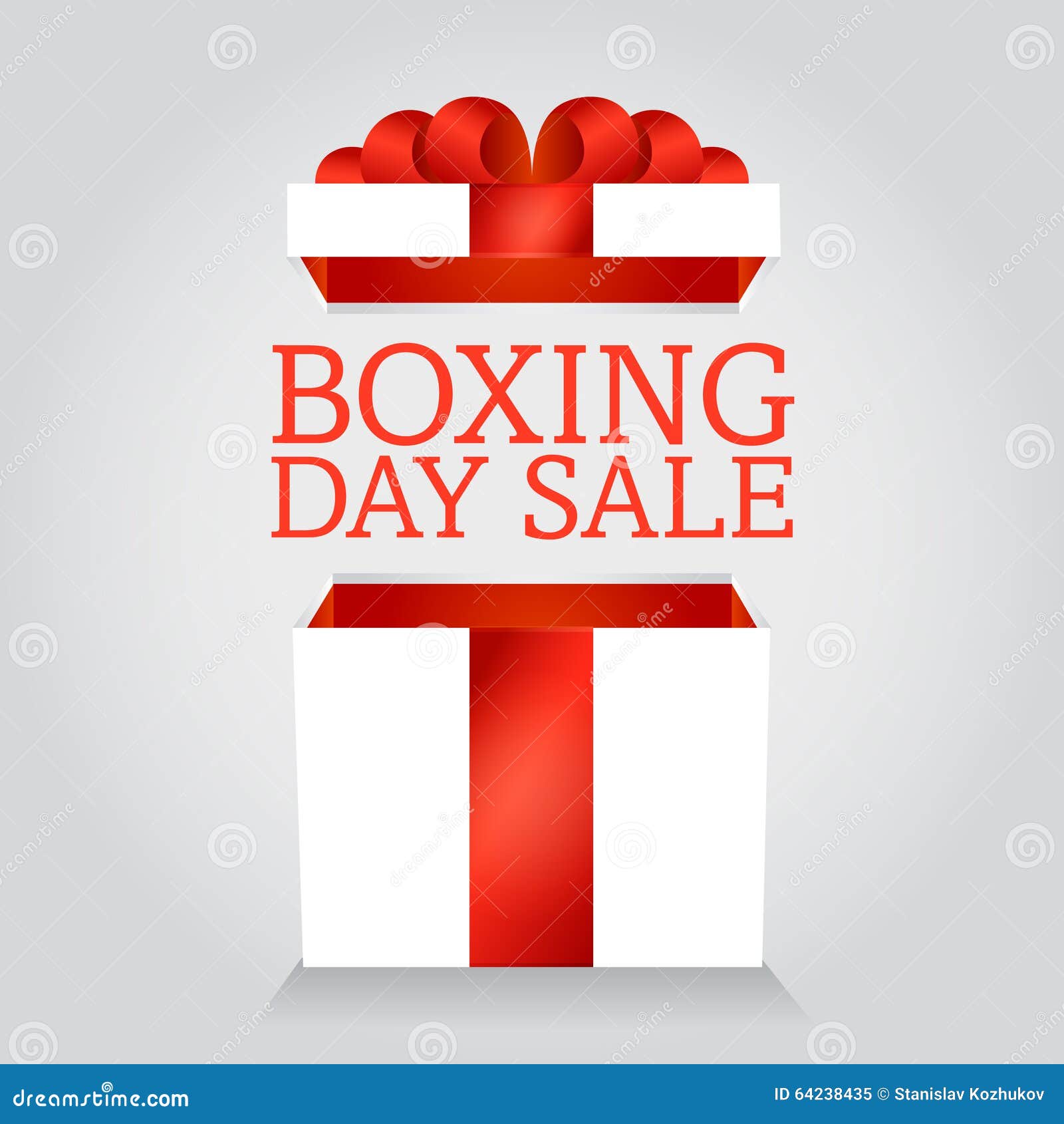 Box boxing day sale stock illustration. Illustration of sled 64238435
