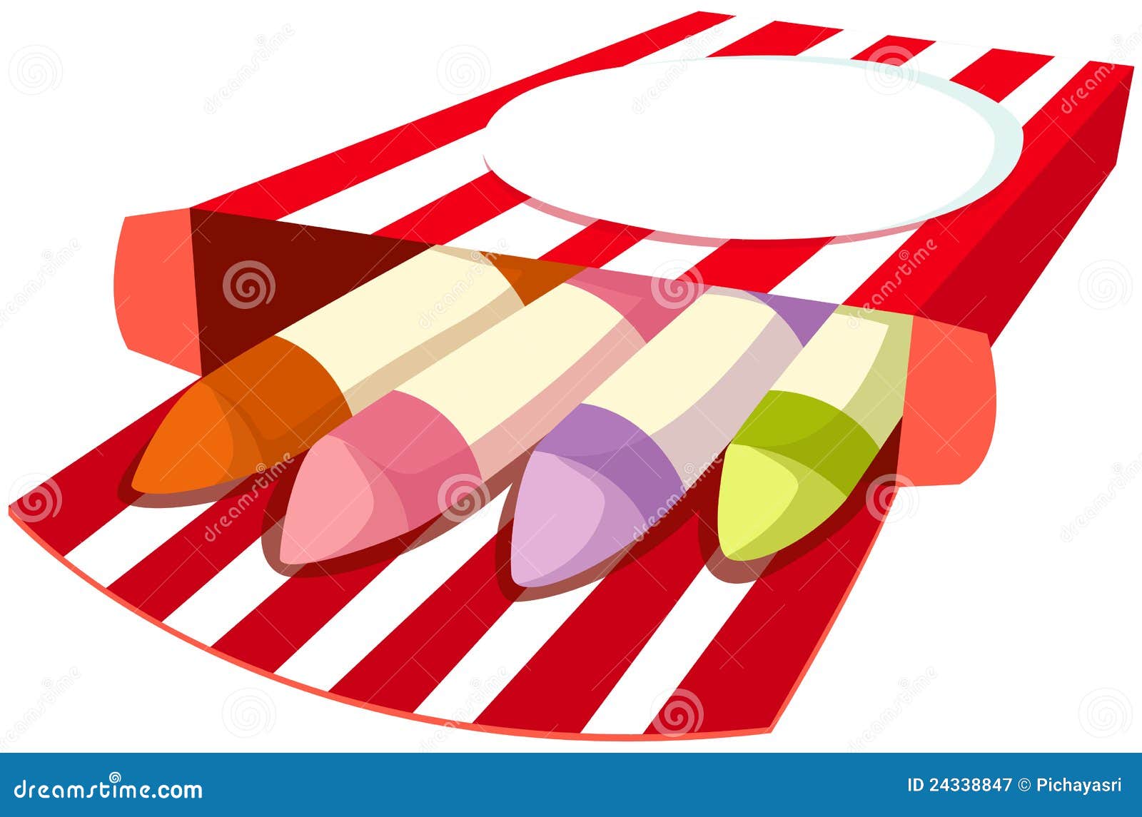 Crayon Box, Twenty Colors Stock Vector by ©casejustin 155774238