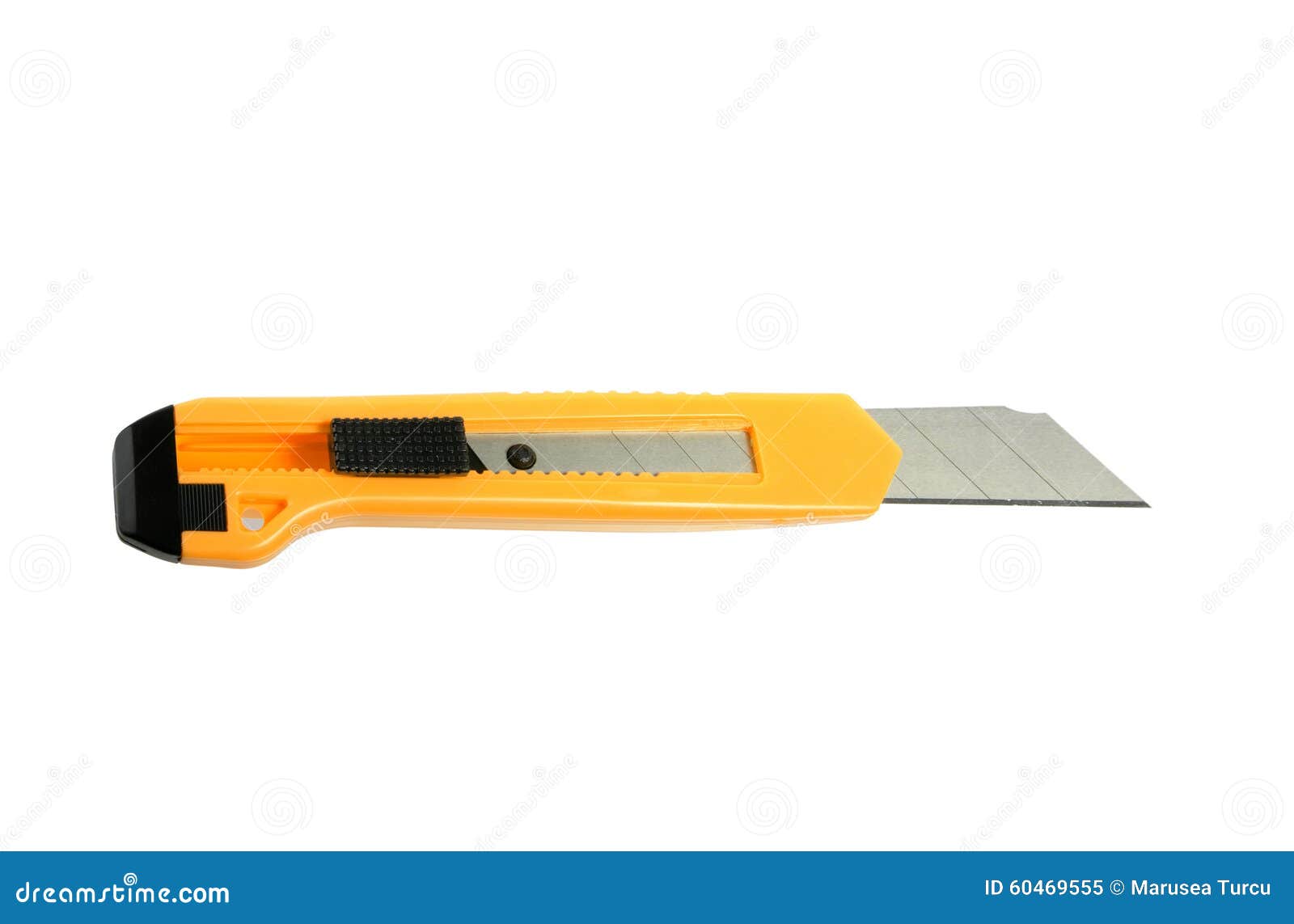 Box Cutter Knife Isolated On White Stock Image Image of craft, knife