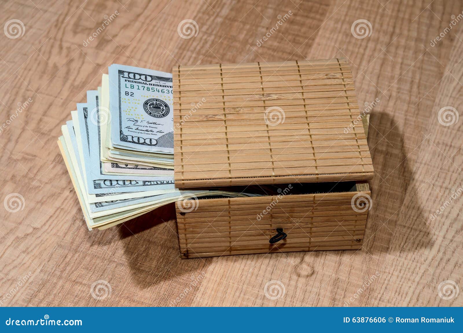 Treasure Box Dollar Bills Stock Images Download 181 Royalty Free Photos