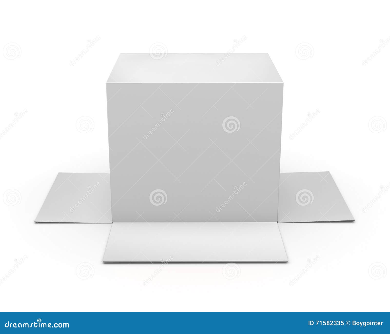 Box stock illustration. Illustration of packing, isolated 71582335