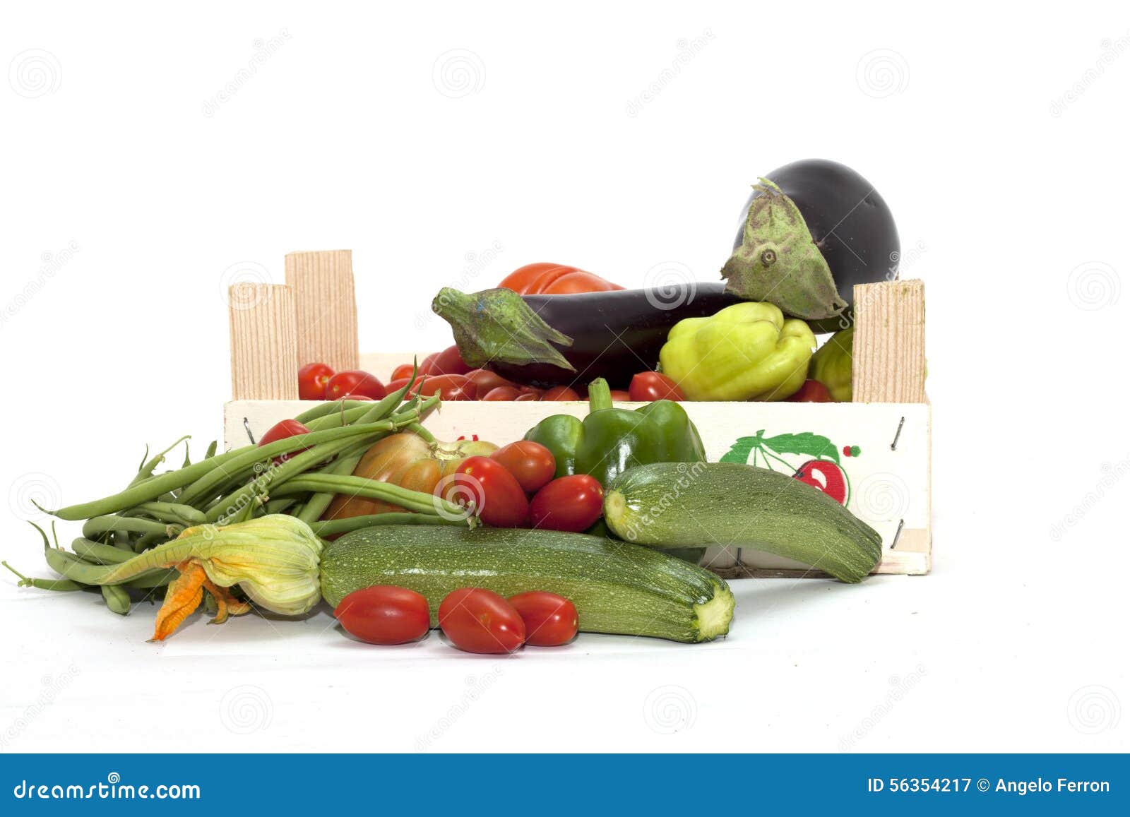 Box of Seasonal Vegetables Mixed Stock Image Image of gardener
