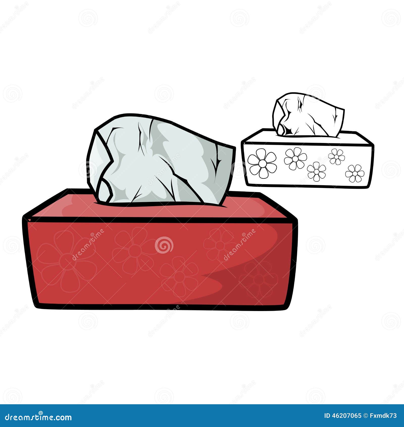 box of tissues