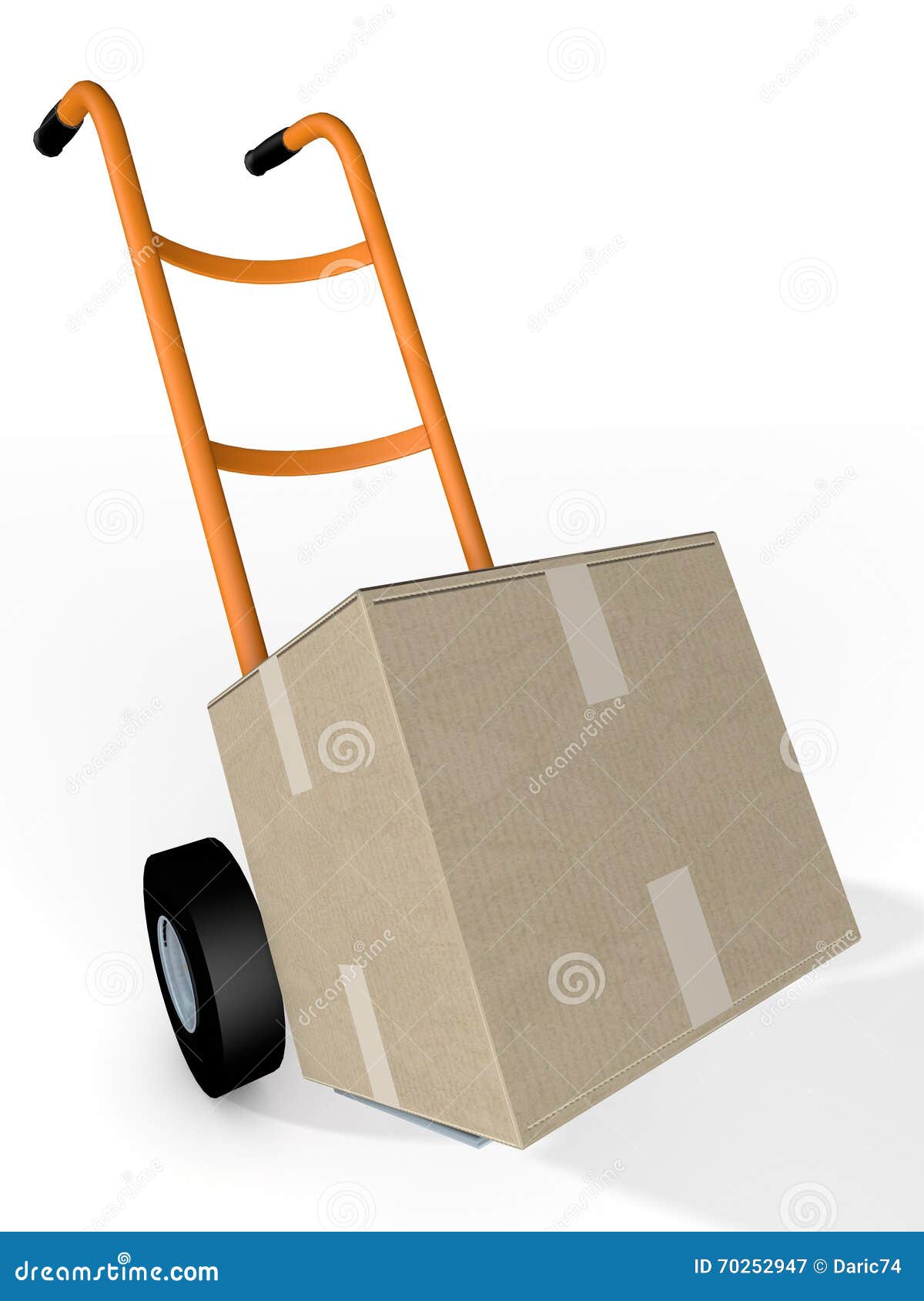 boxe and pallet trucks courier delivery