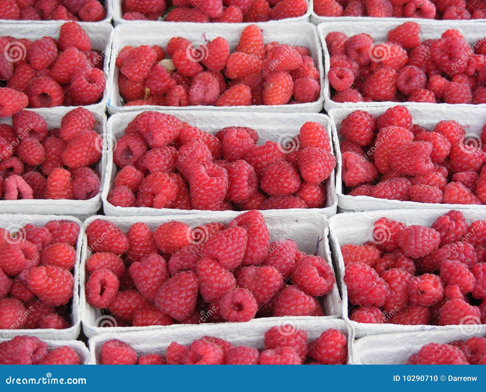 boxed raspberries