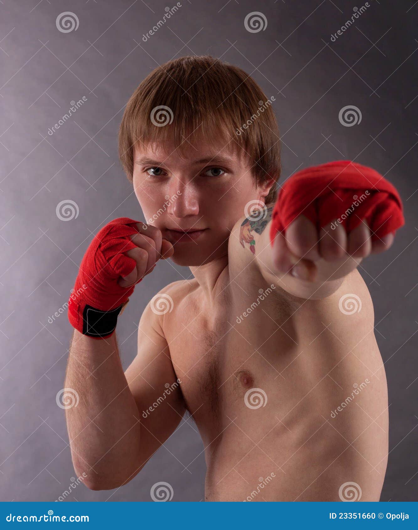 Boxer stock photo. Image of fist, glove, black, muscle 23351660