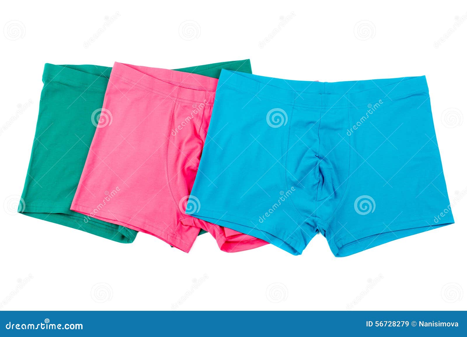 Boxer briefs on a white stock image. Image of male, comfortable - 56728279