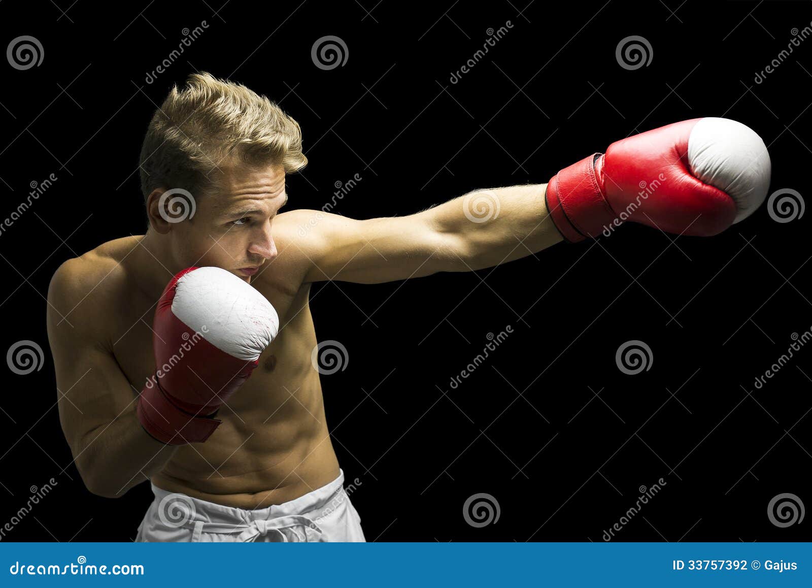 Boxer punching stock photo. Image of rough, body, fearless 33757392