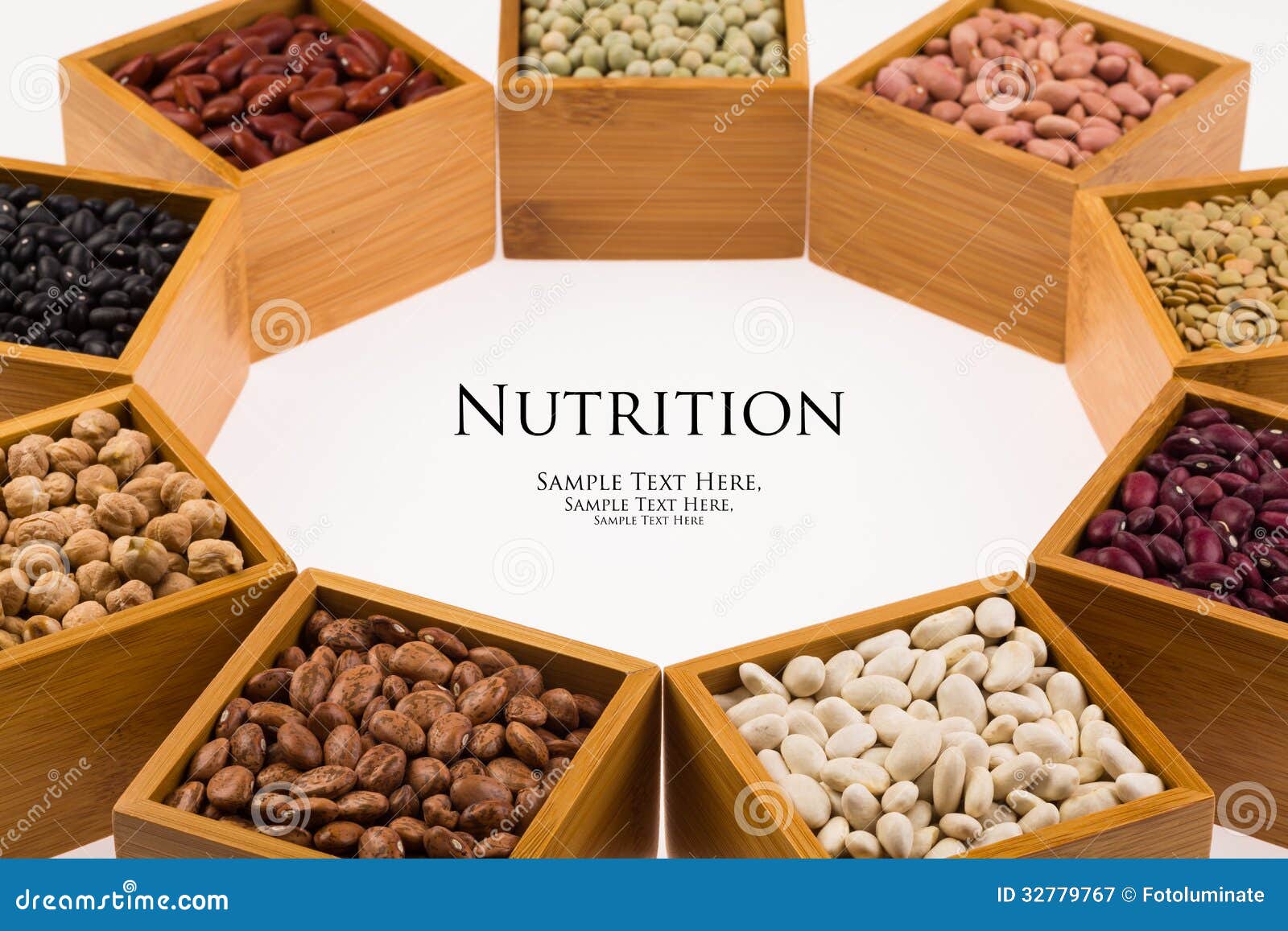 Boxes of beans stock image. Image of gourmet, lentils 32779767